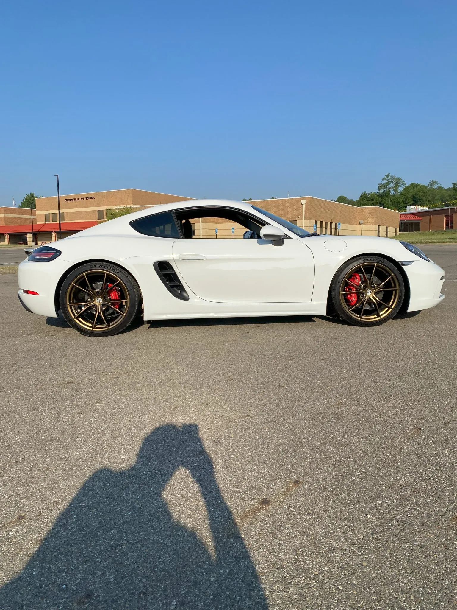 2018 Porsche 718 Cayman S in Pure White