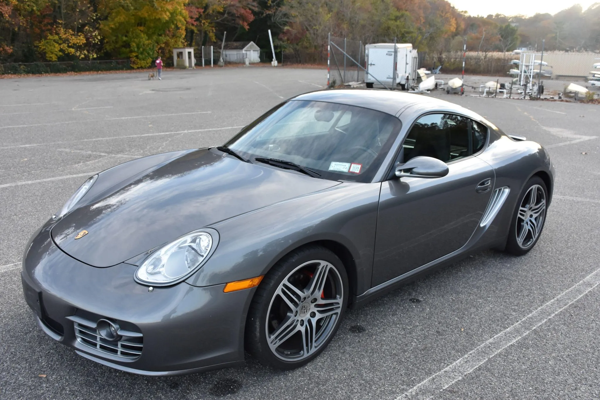 2007 Porsche Cayman S in Meteor Grey Metallic