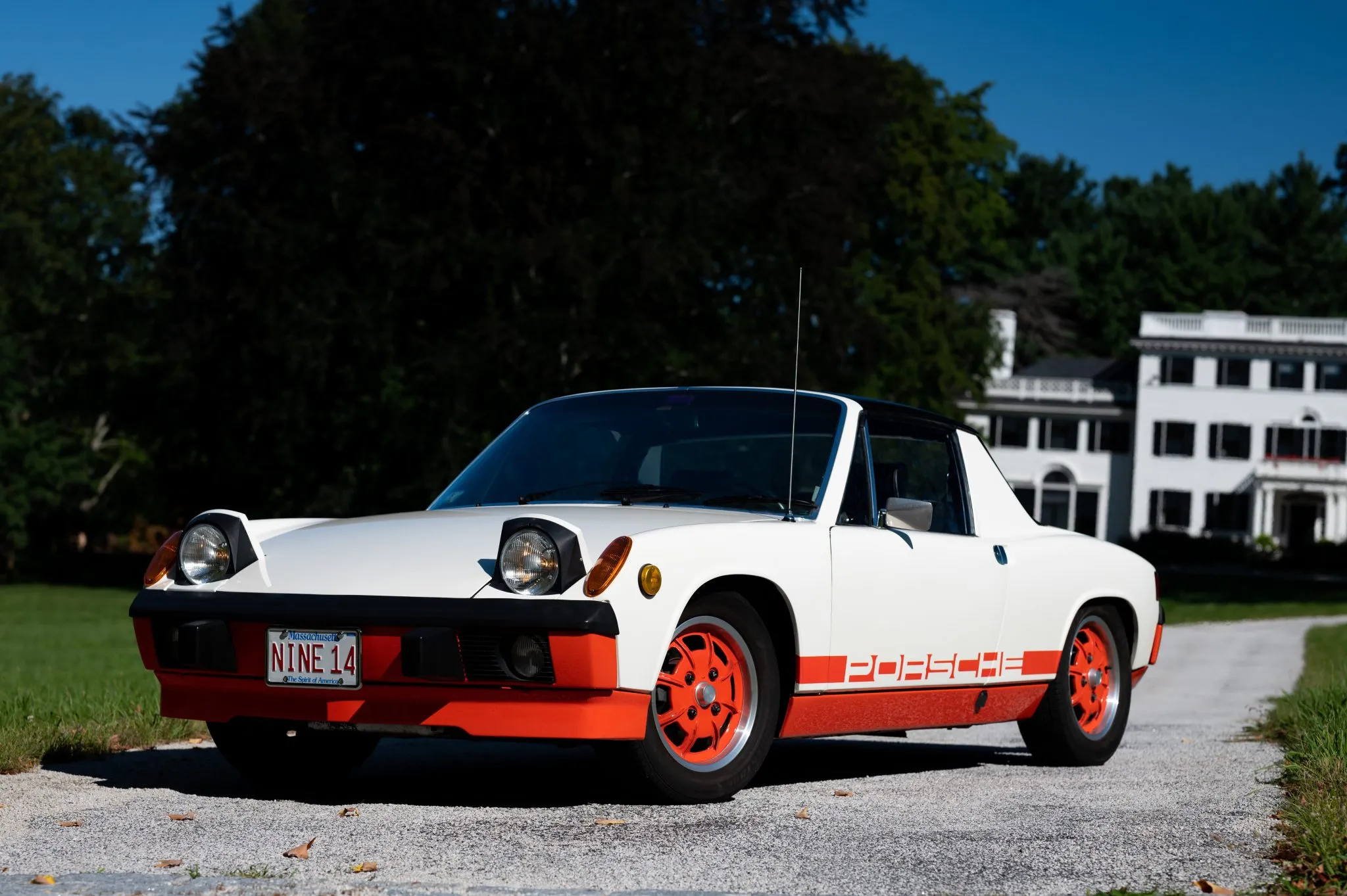 1974 Porsche 914 2.0 in LE Creamsicle