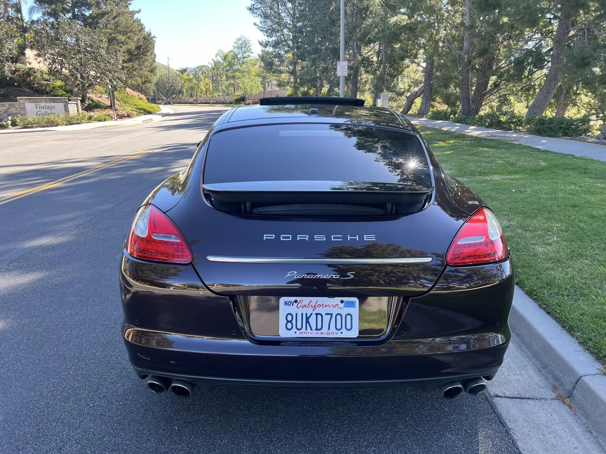 2011 Porsche Panamera S in Mahogany Metallic