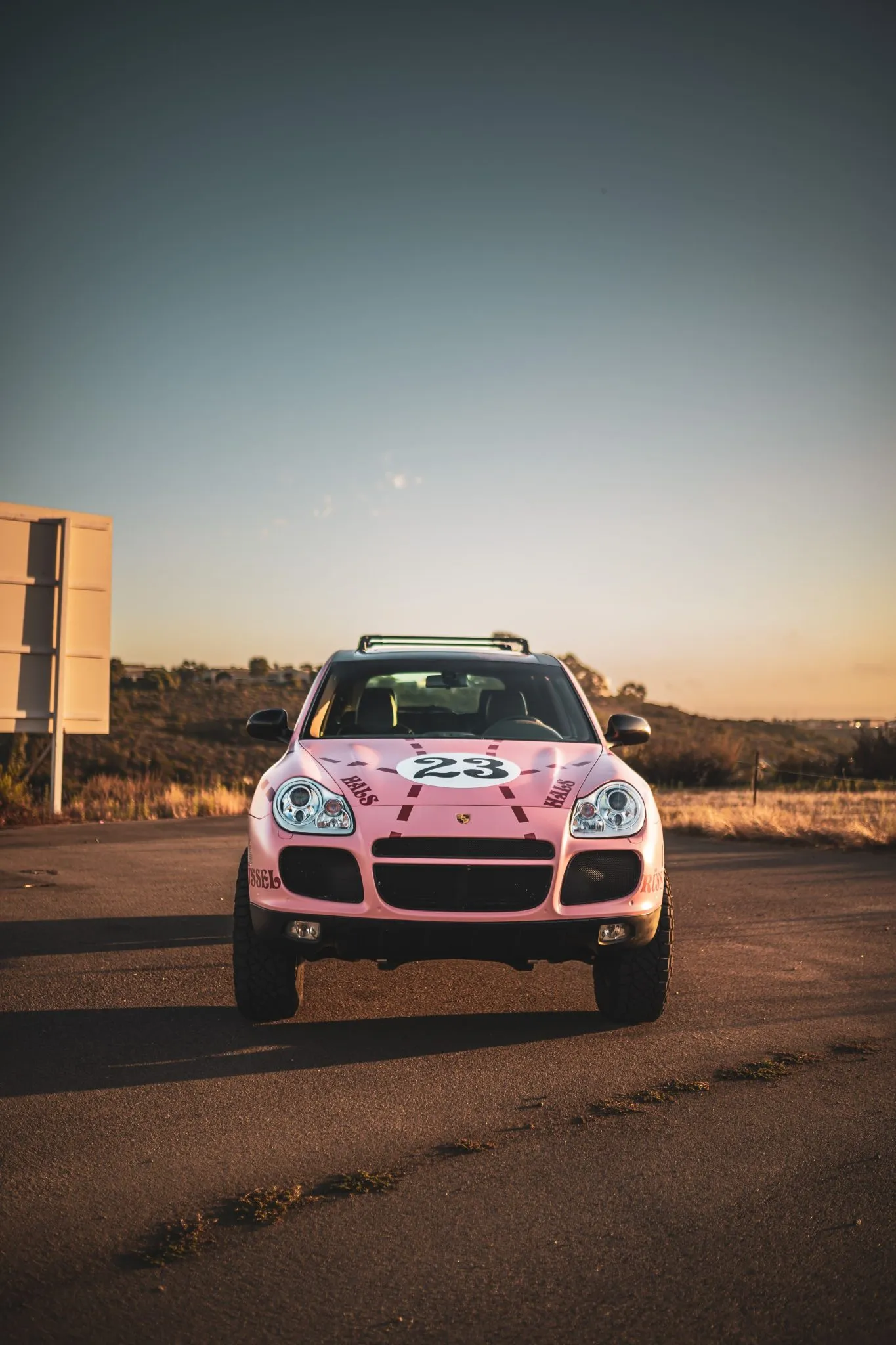 2003 Porsche Cayenne Turbo in Pink Pig