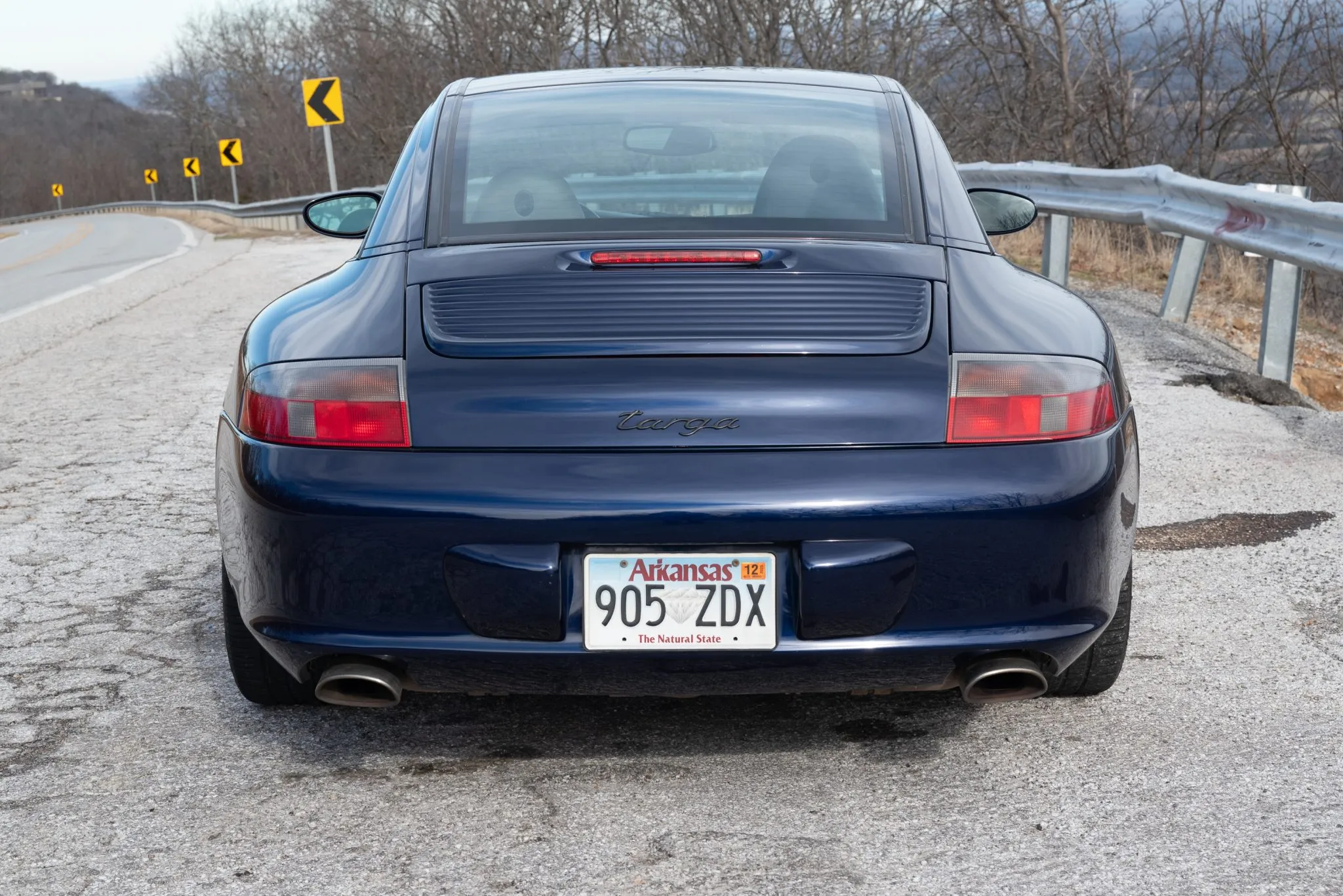 2003 Porsche 911 Carrera Targa in Lapis Blue Metallic