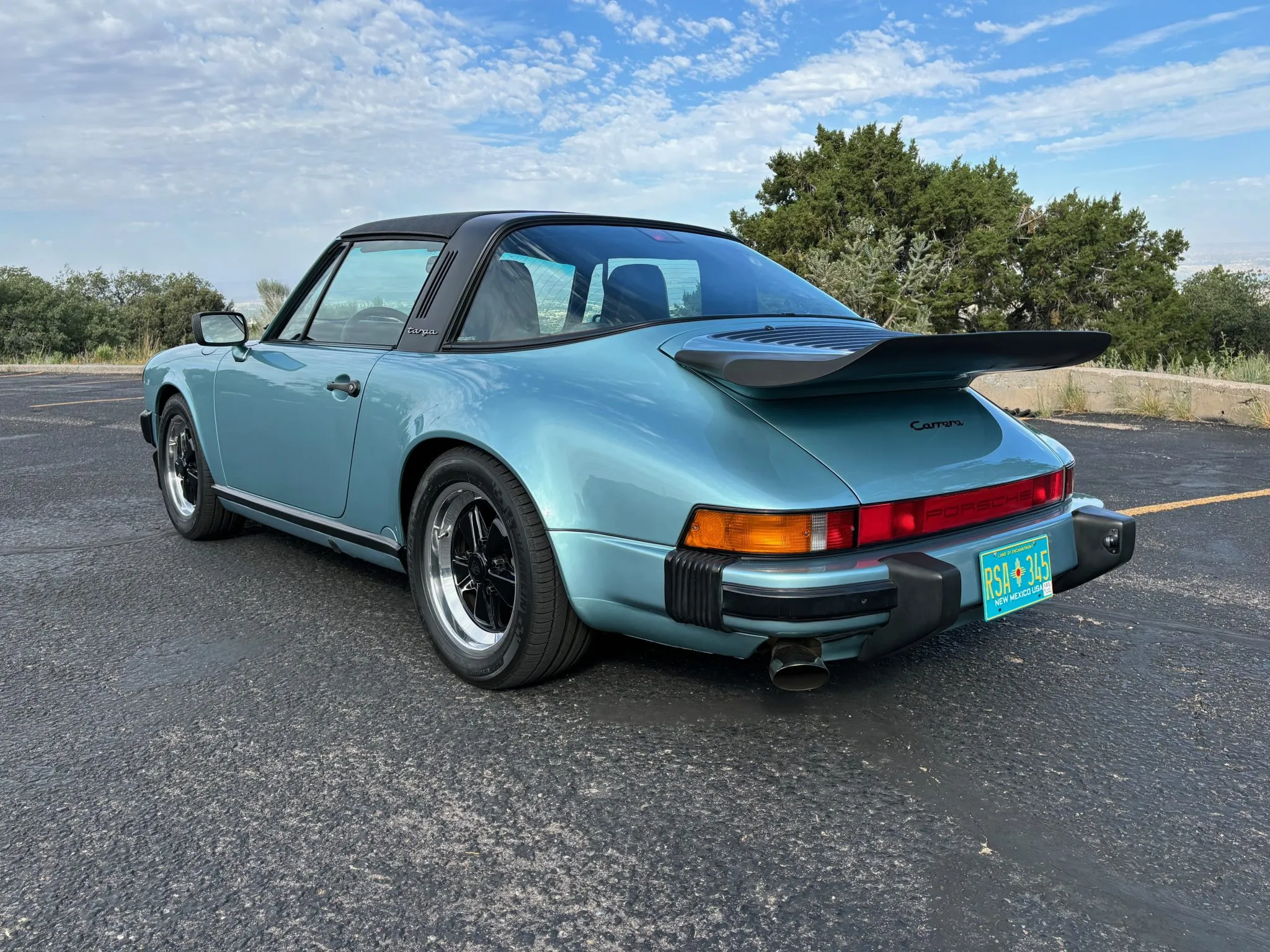 1988 Porsche 911 Carrera Targa G50 in Lagoon Green Metallic