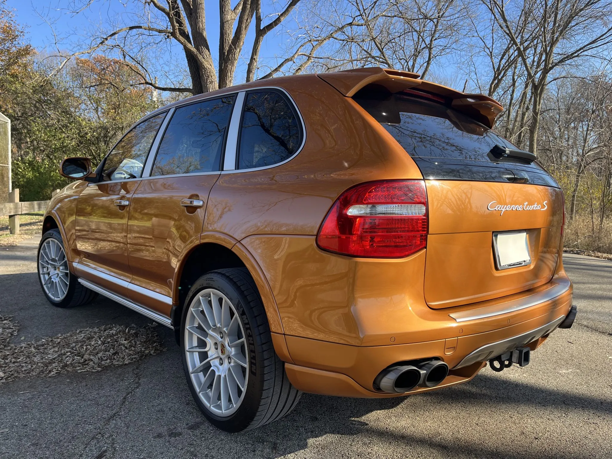2009 Porsche Cayenne Turbo S in Nordic Gold Metallic