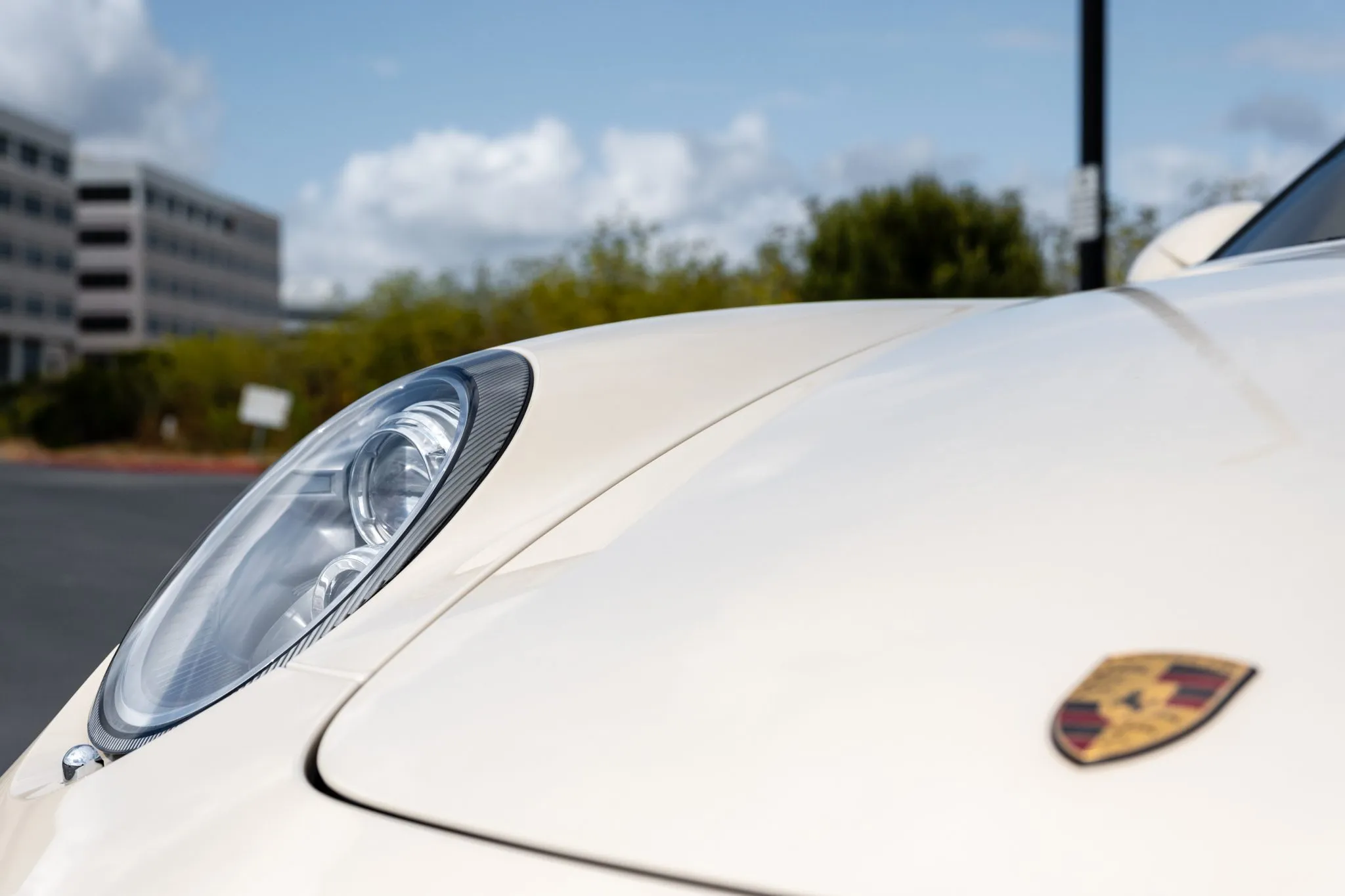 2009 Porsche 911 Carrera 4S Cabriolet in Cream White