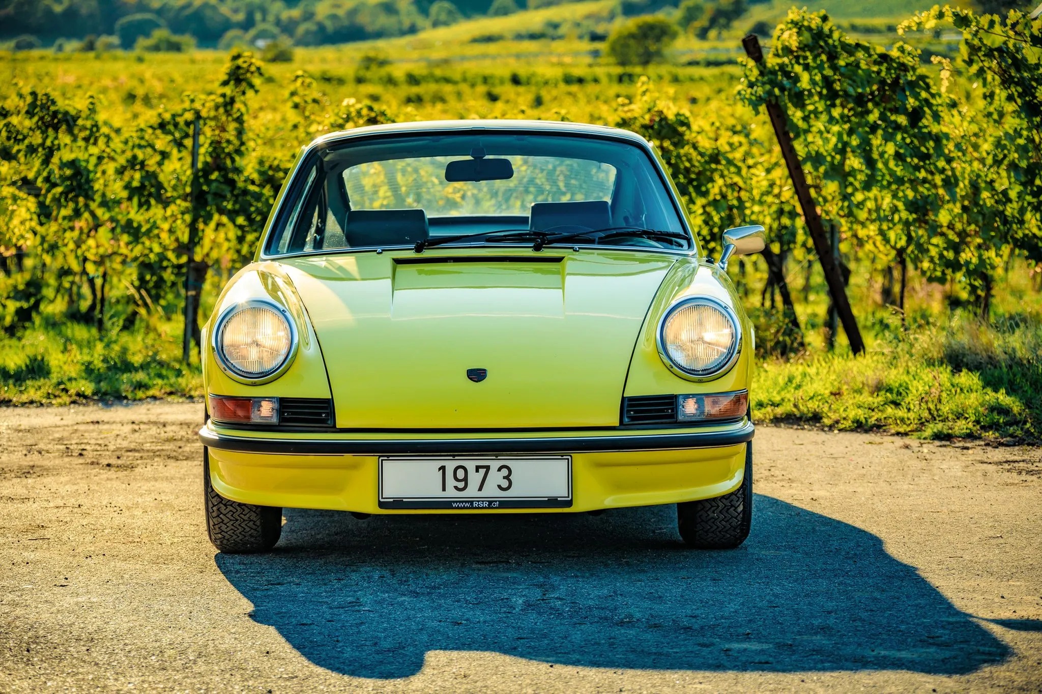 1973 Porsche 911 Carrera RS Touring in Light Yellow