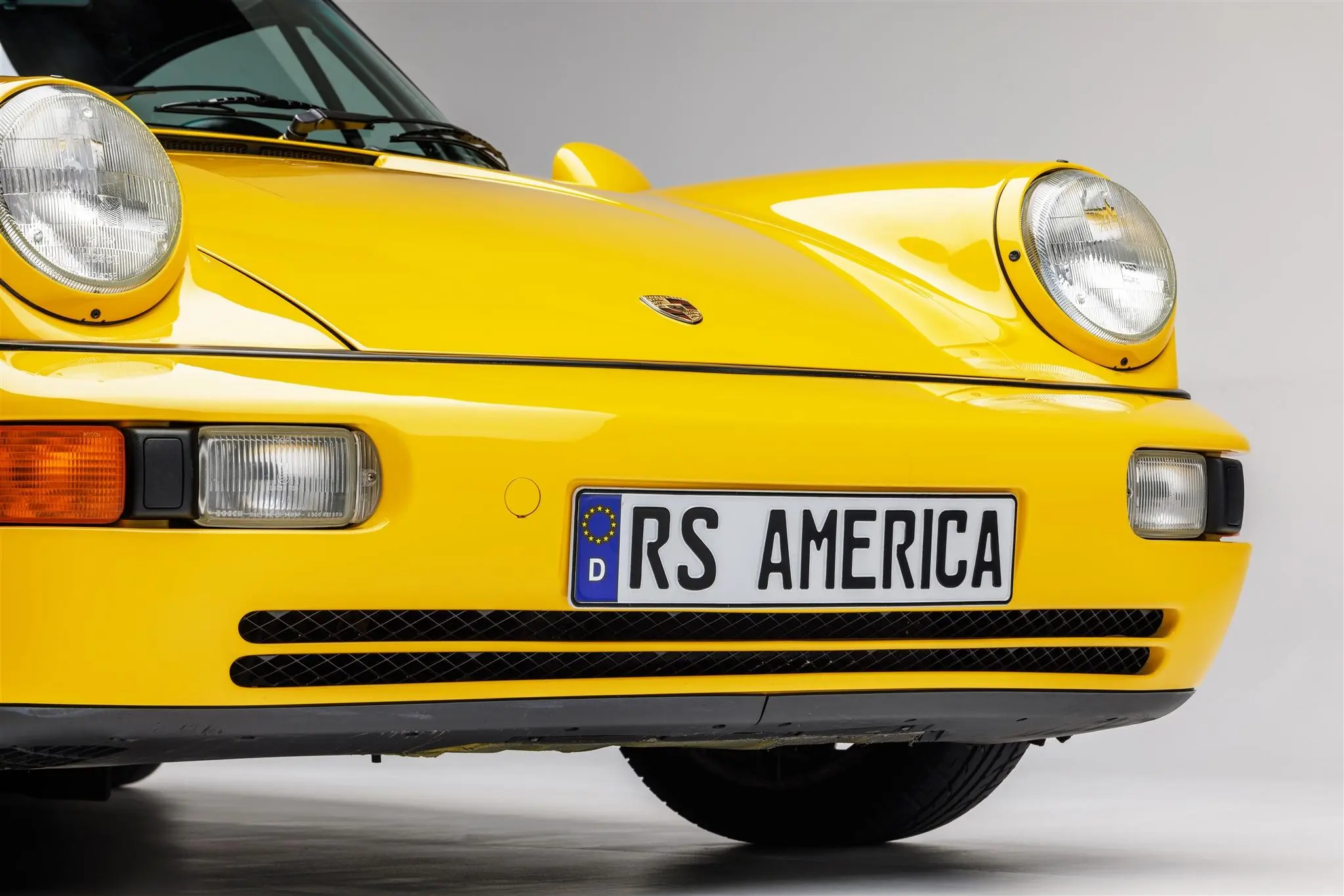 1993 Porsche 911 RS America in Ferrari Yellow