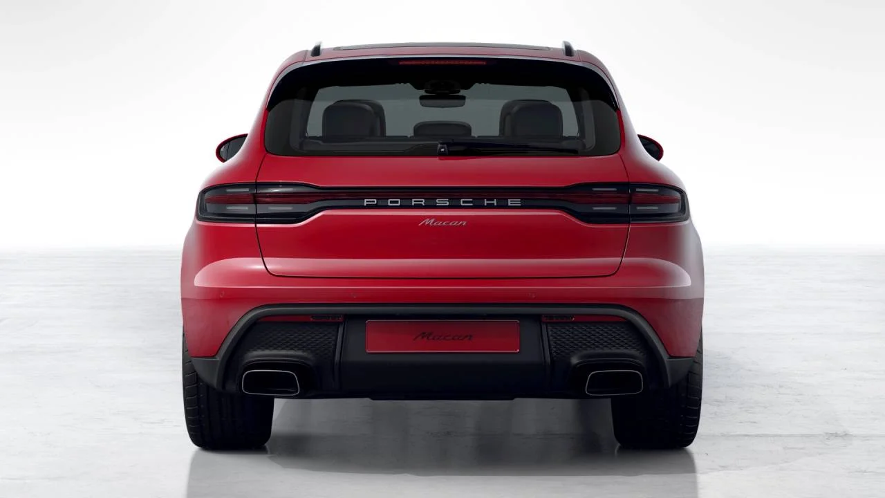 2026 Porsche Macan in Carmine Red