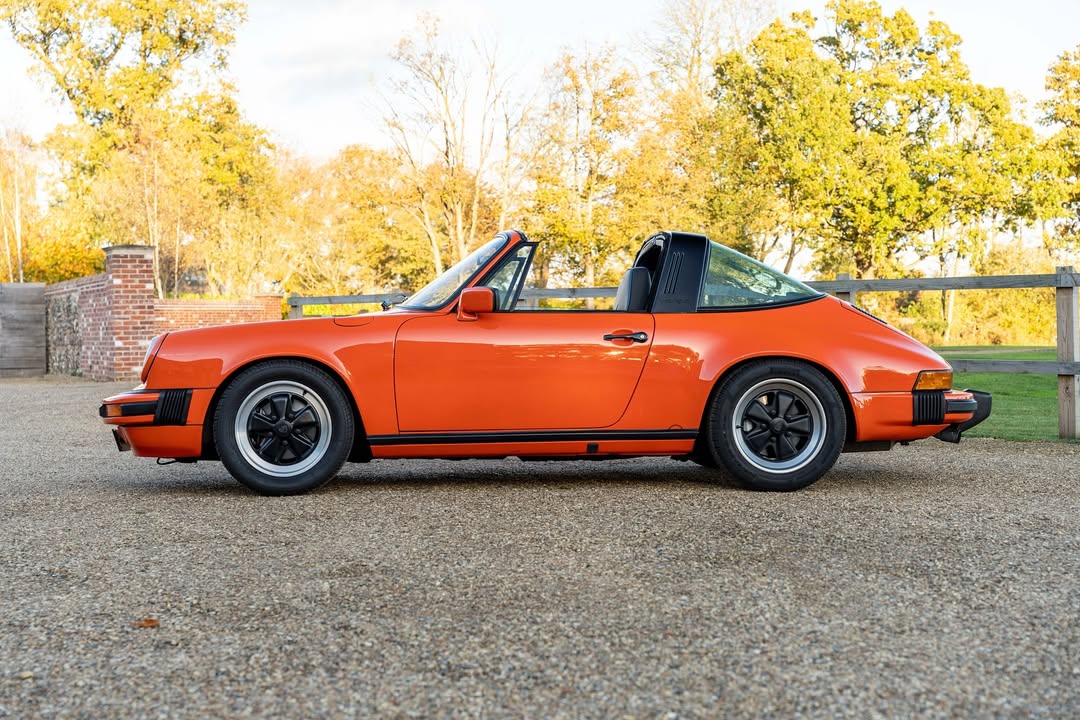 1980 Porsche 911 SC Targa in Continental Orange