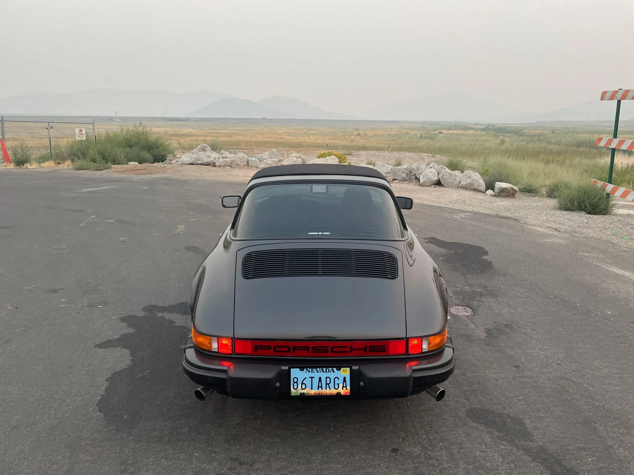 1986 Porsche 911 Carrera Targa in Graphite Metallic