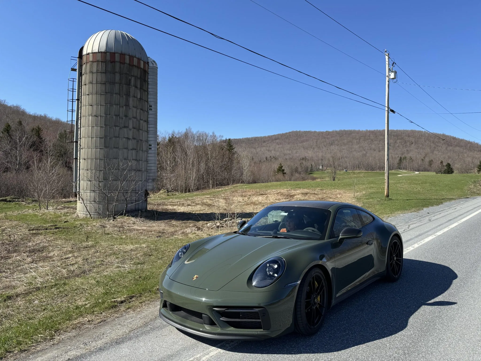 2022 Porsche 911 Carrera GTS Coupe in Black Olive