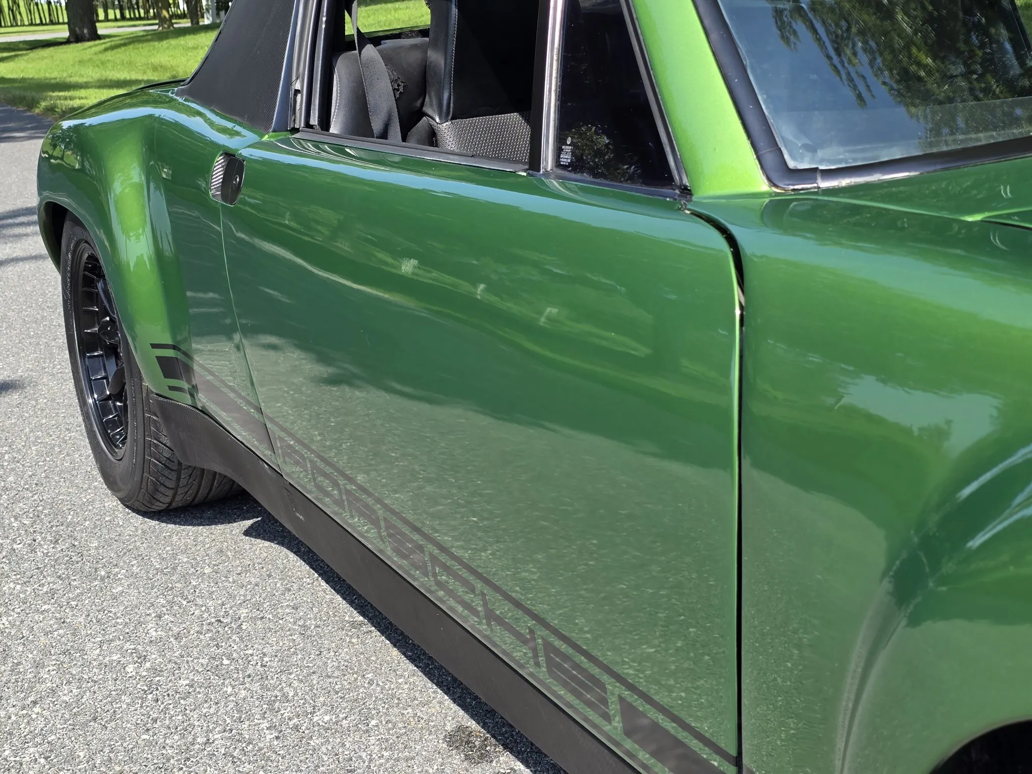 1973 Porsche 914 1.7 in Metallic Green
