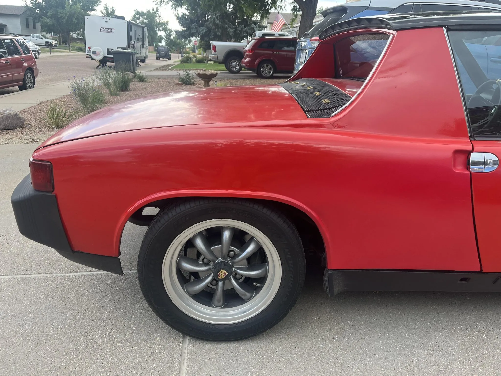 1975 Porsche 914 2.0 in Scarlet Red