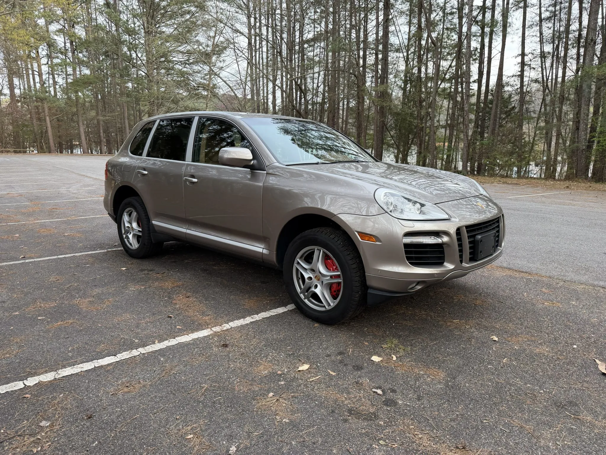 2008 Porsche Cayenne Turbo in Jarama Beige Metallic