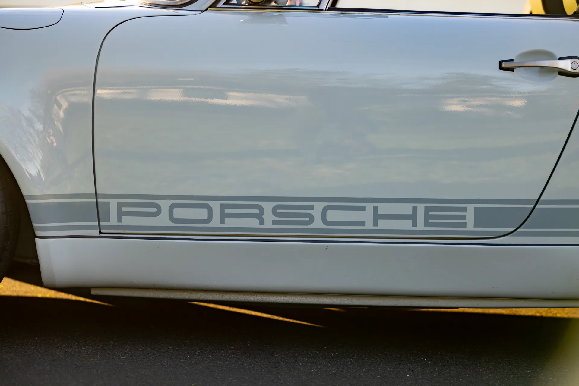 1987 Porsche 911 Carrera Targa 3.8L G50 in Dolphin Grey