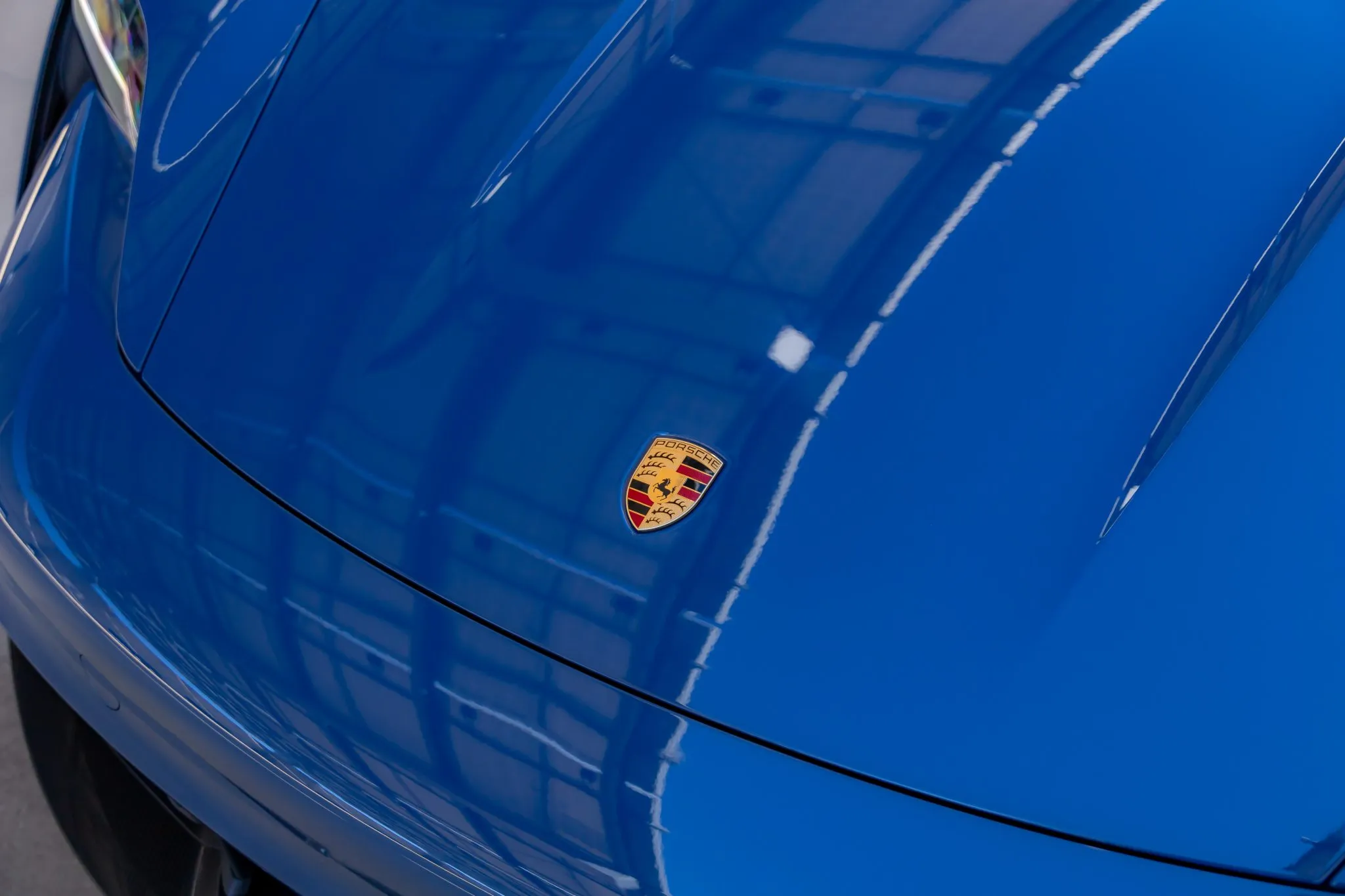 2022 Porsche Taycan Turbo S Cross Turismo in Neptune Blue