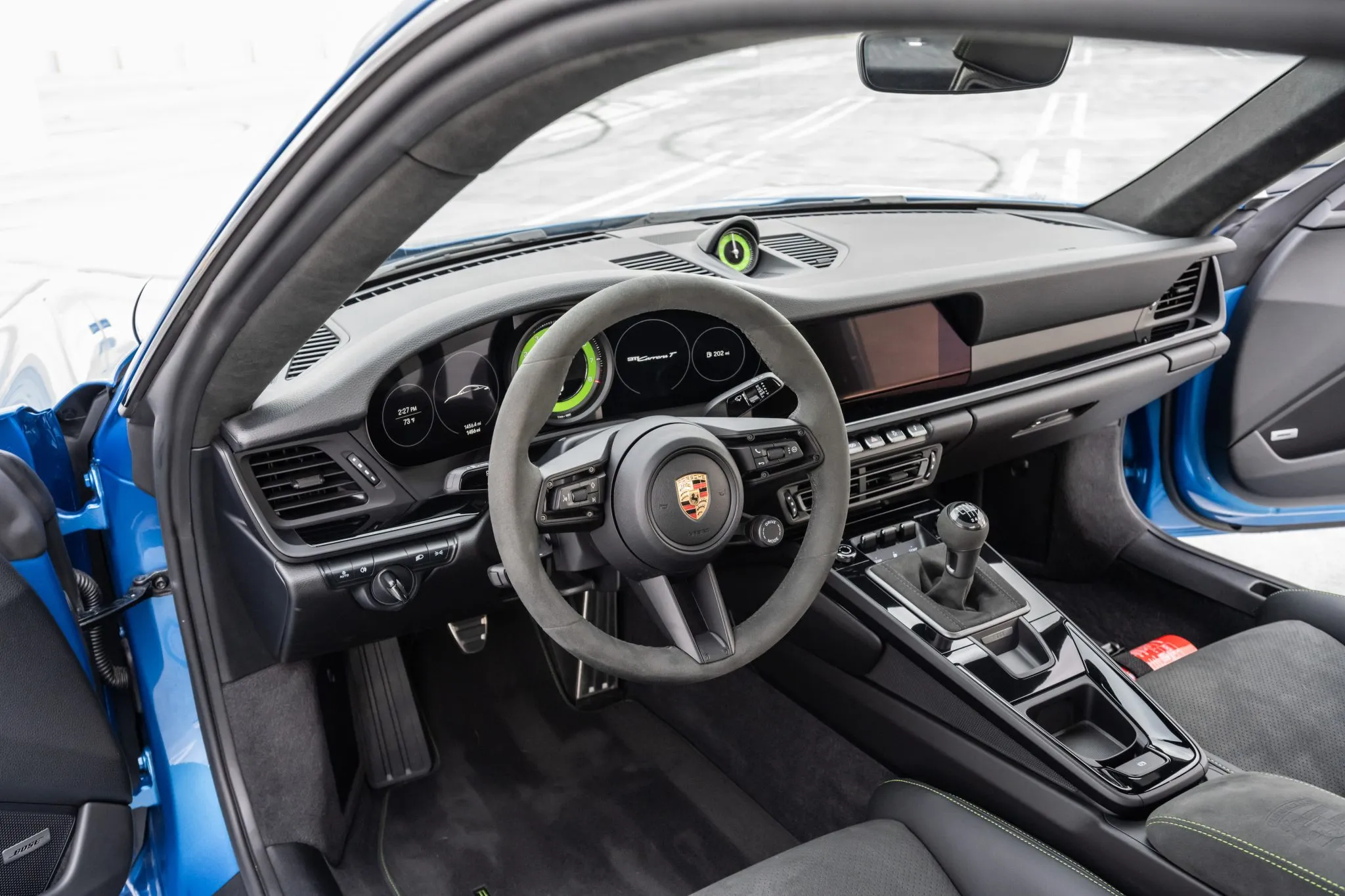 2024 Porsche 911 Carrera T Coupe In South Sea Blue Metallic
