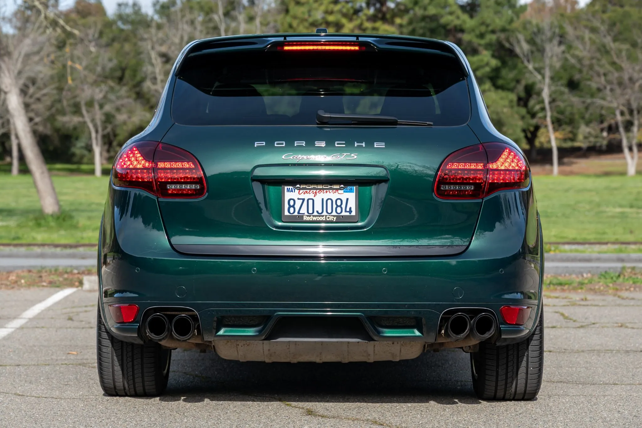 2014 Porsche Cayenne GTS in Jet Green Metallic