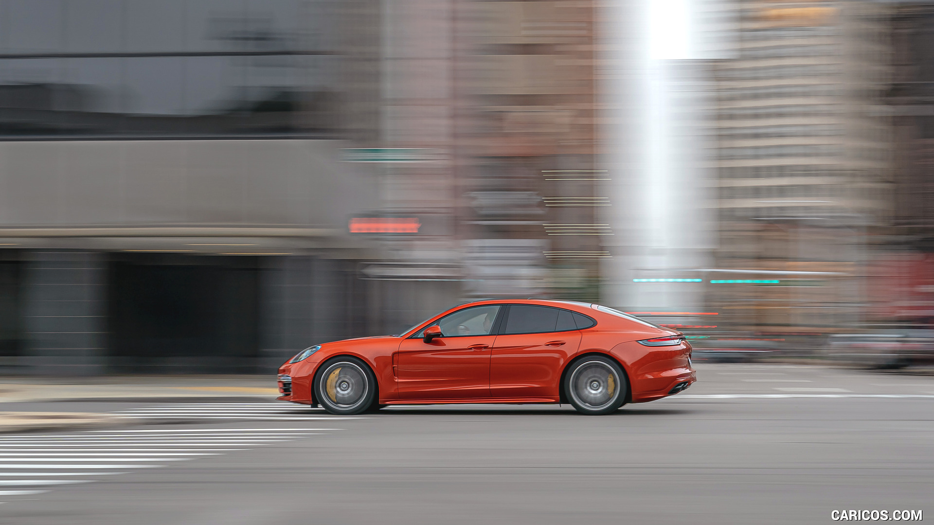 2021 Porsche Panamera Turbo S in Papaya Metallic