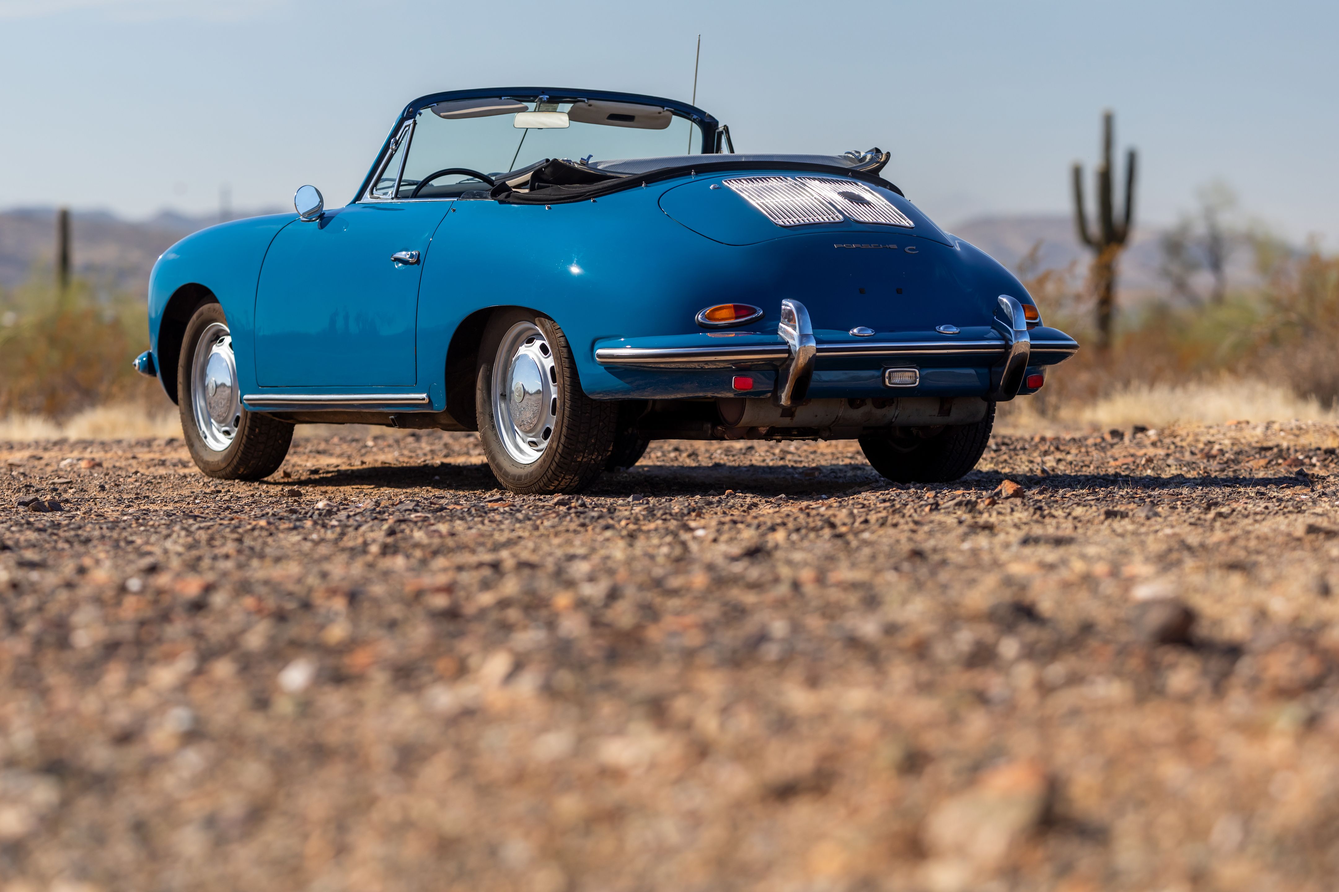 1964 Porsche 356C 1600 Cabriolet Coachwork by Reutter  in Bali Blue