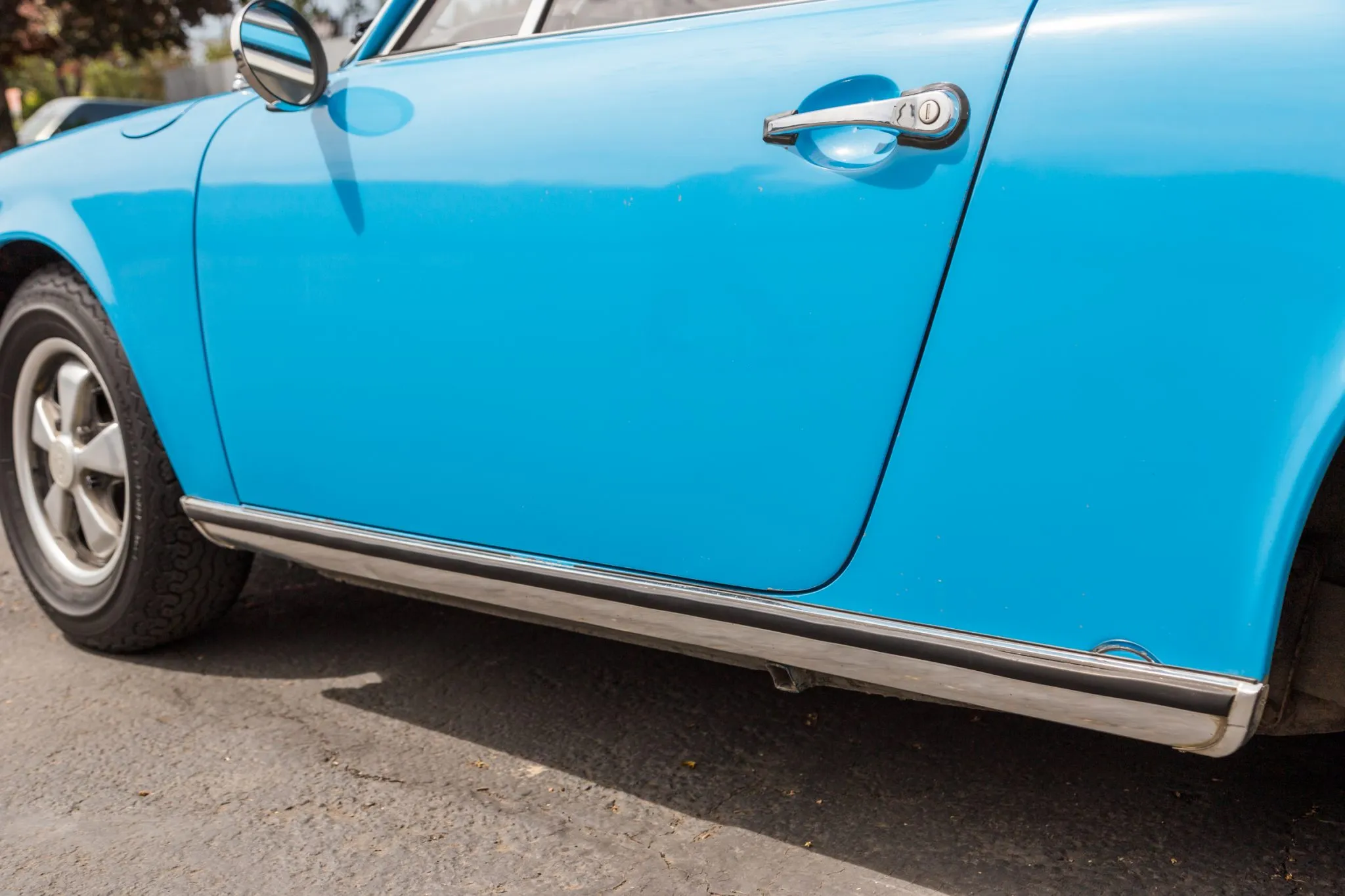 1970 Porsche 911T Coupe in Pastel Blue
