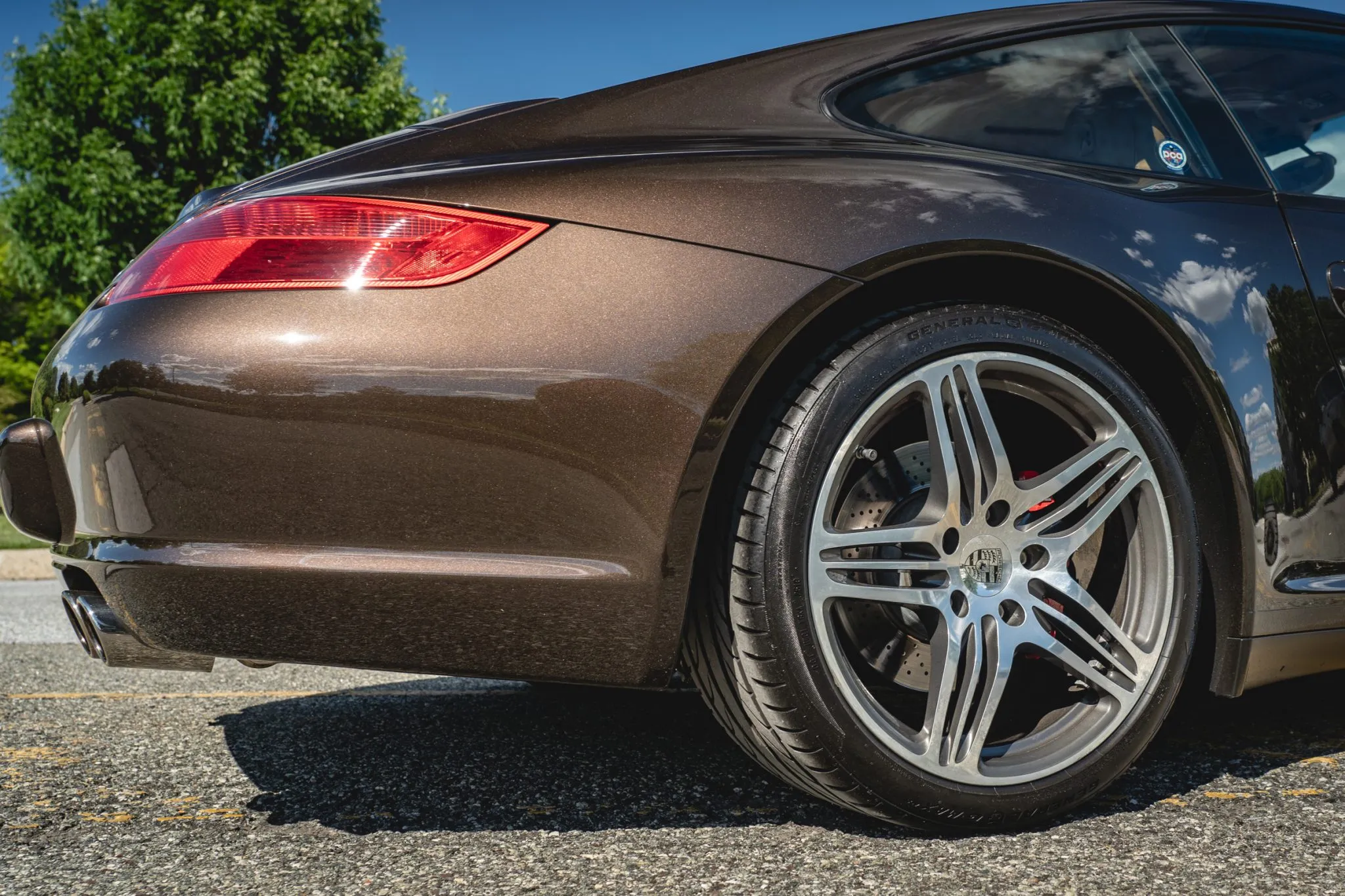2008 Porsche 911 Carrera 4S Coupe in Macadamia Metallic
