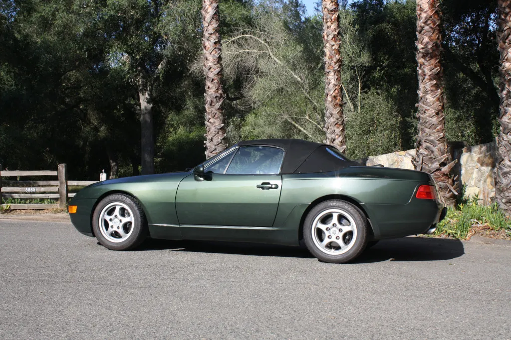 1993 Porsche 968 Cabriolet in Oak Green Metallic