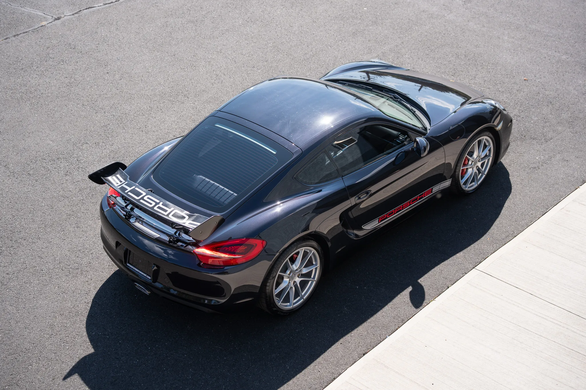 2014 Porsche Cayman in Basalt Black Metallic