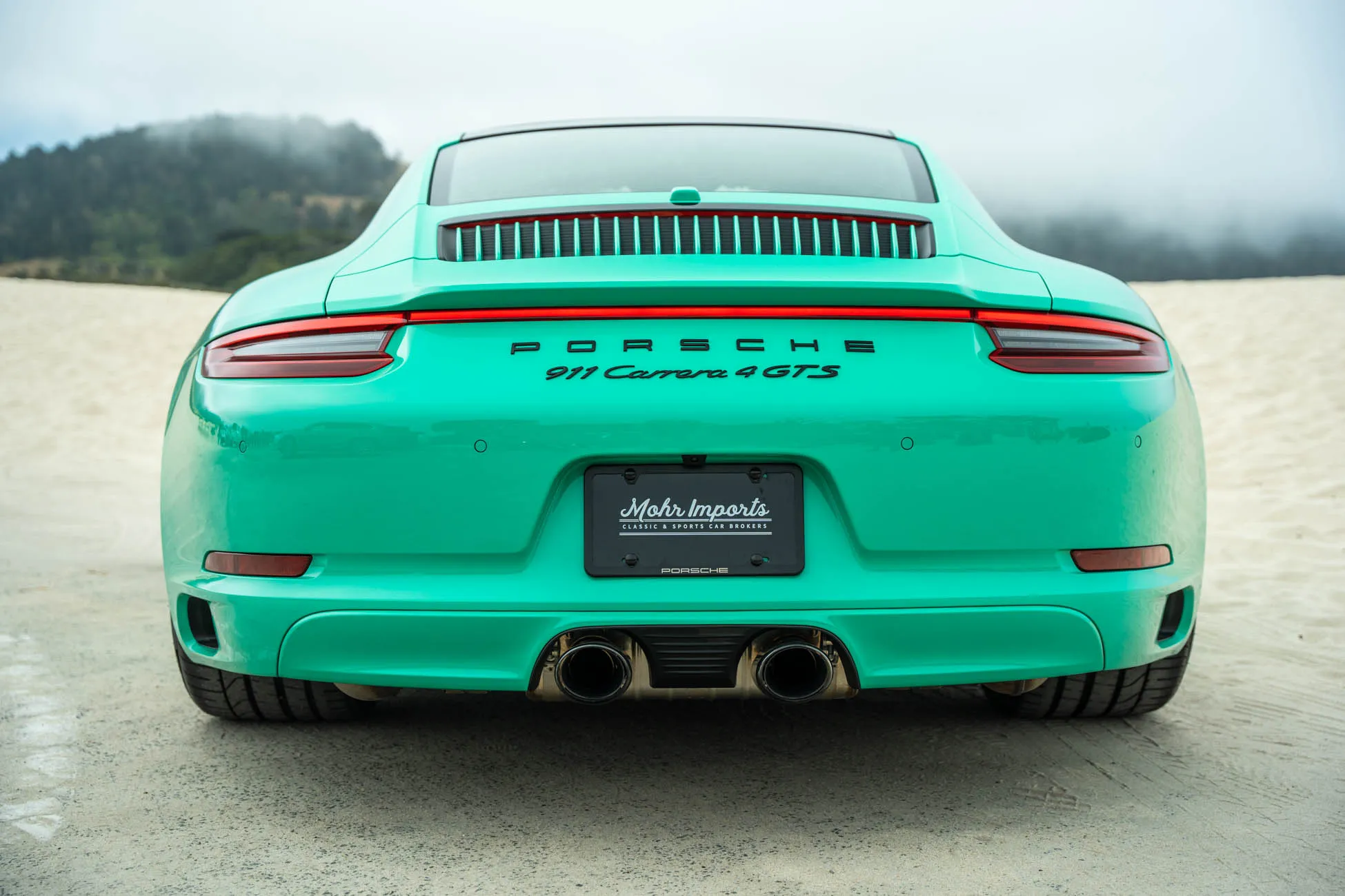 2019 Porsche 911 Carrera 4 GTS Coupe in Jade Green Metallic