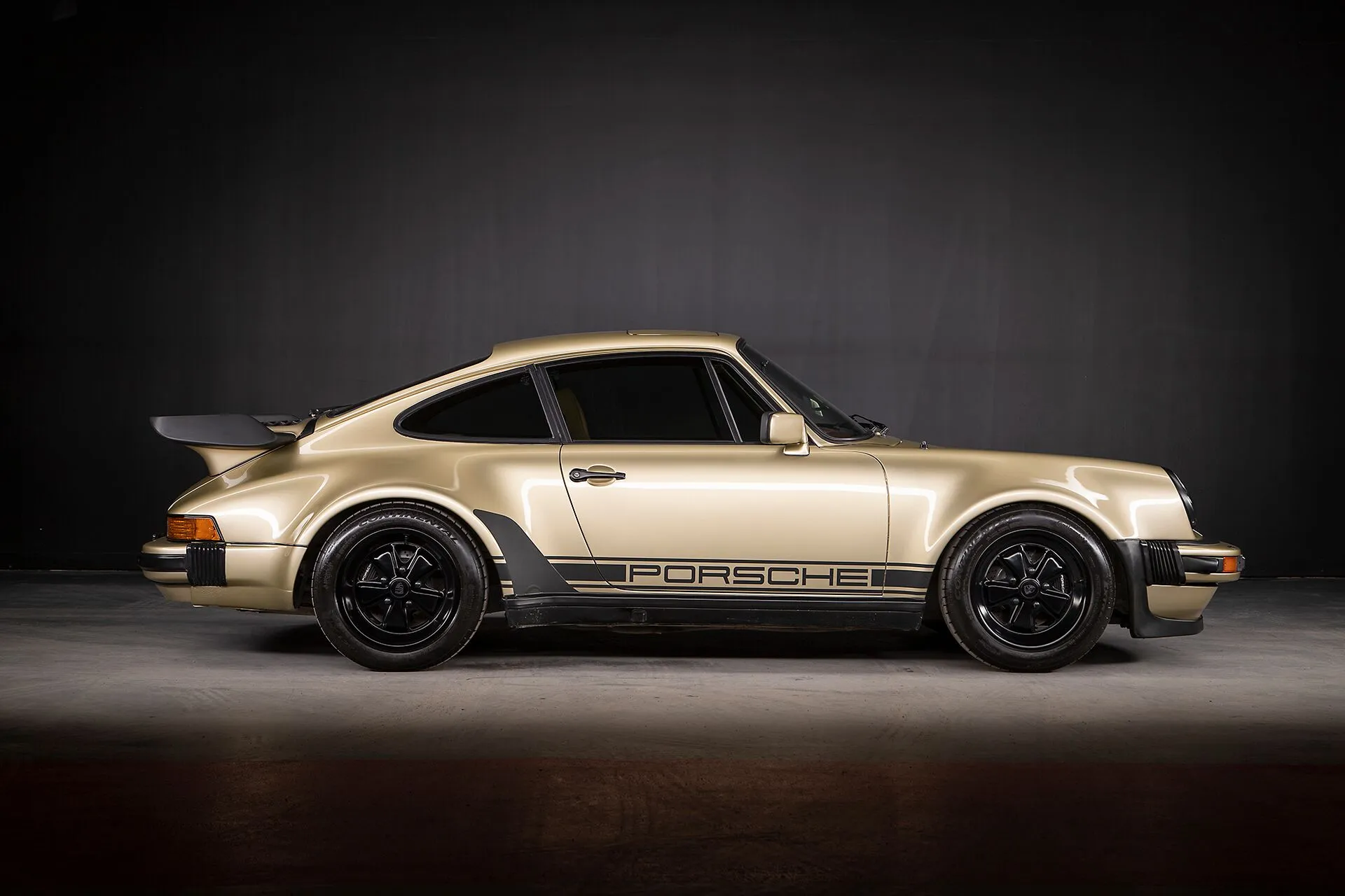 1982 Porsche 911 Turbo in Gold Metallic