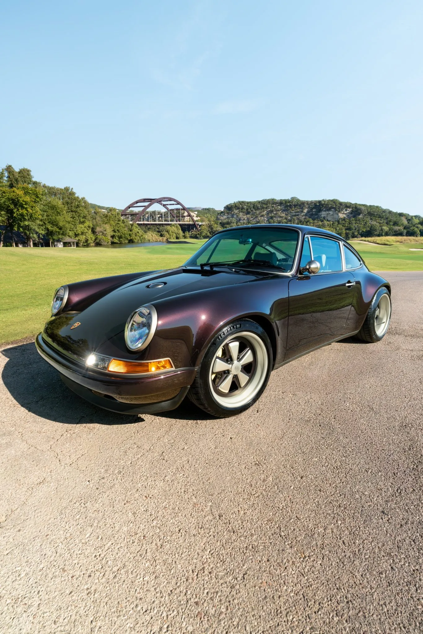 1990 Porsche 911 Carrera 2 Coupe in Aubergine Metallic