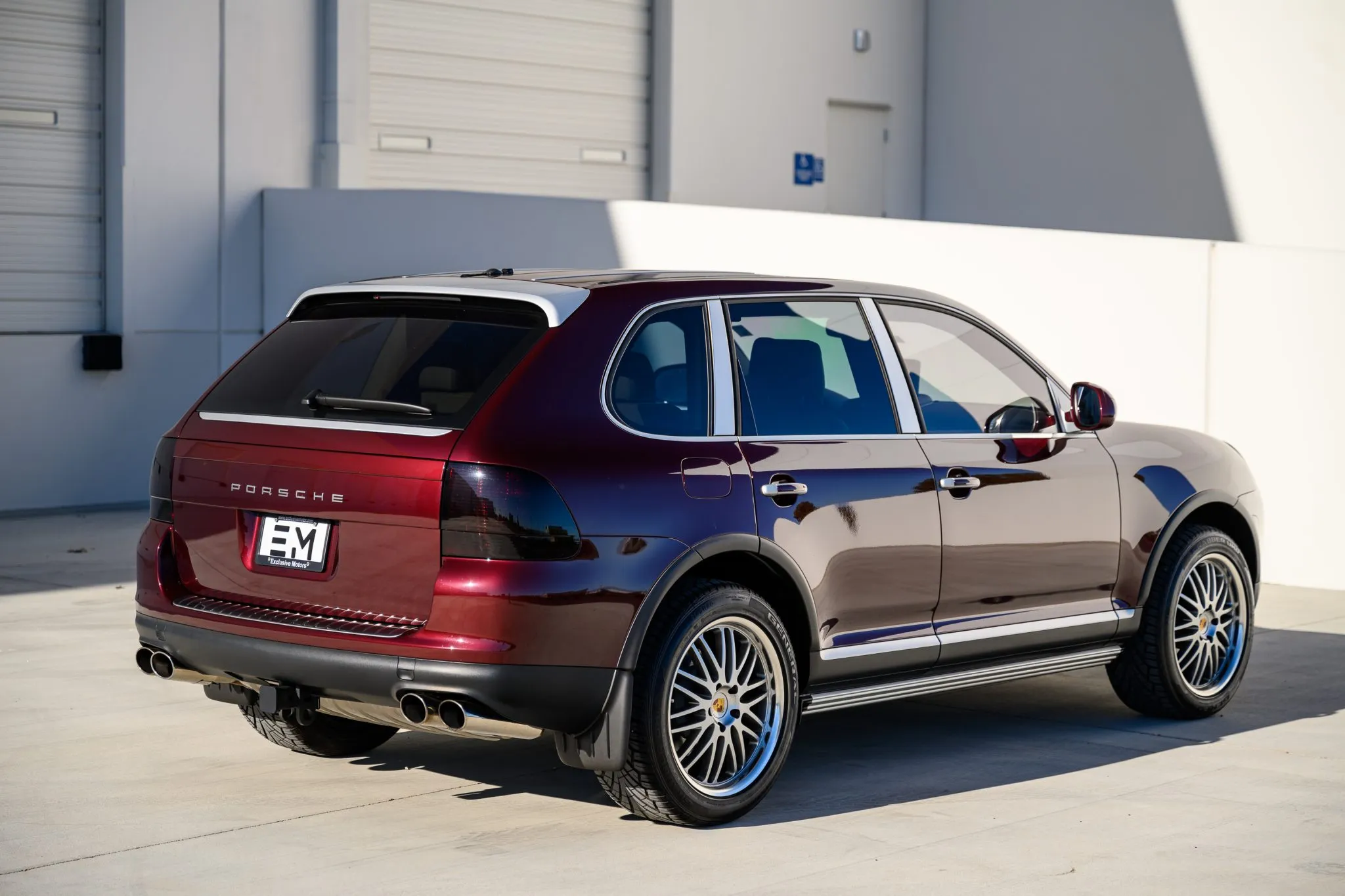 2004 Porsche Cayenne in Carmon Red Metallic