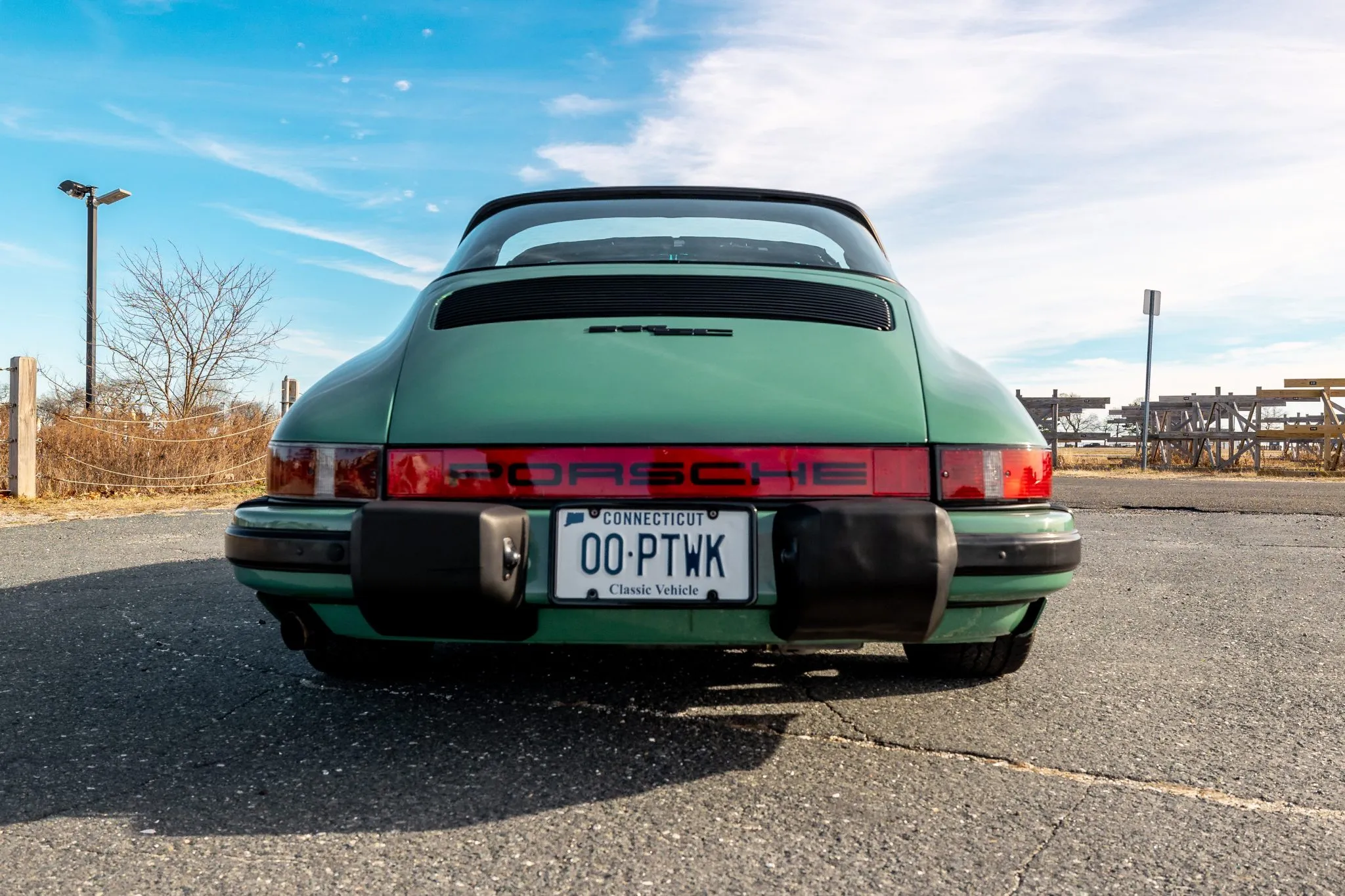 1982 Porsche 911SC Targa in Mint Green (Dark)