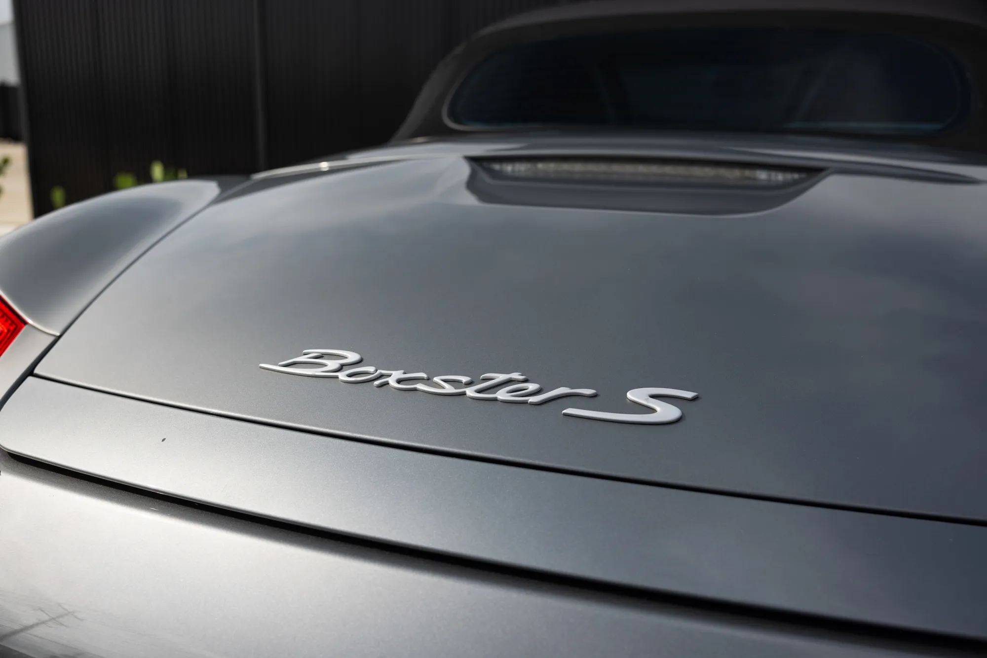 2008 Porsche Boxster S in Meteor Grey Metallic