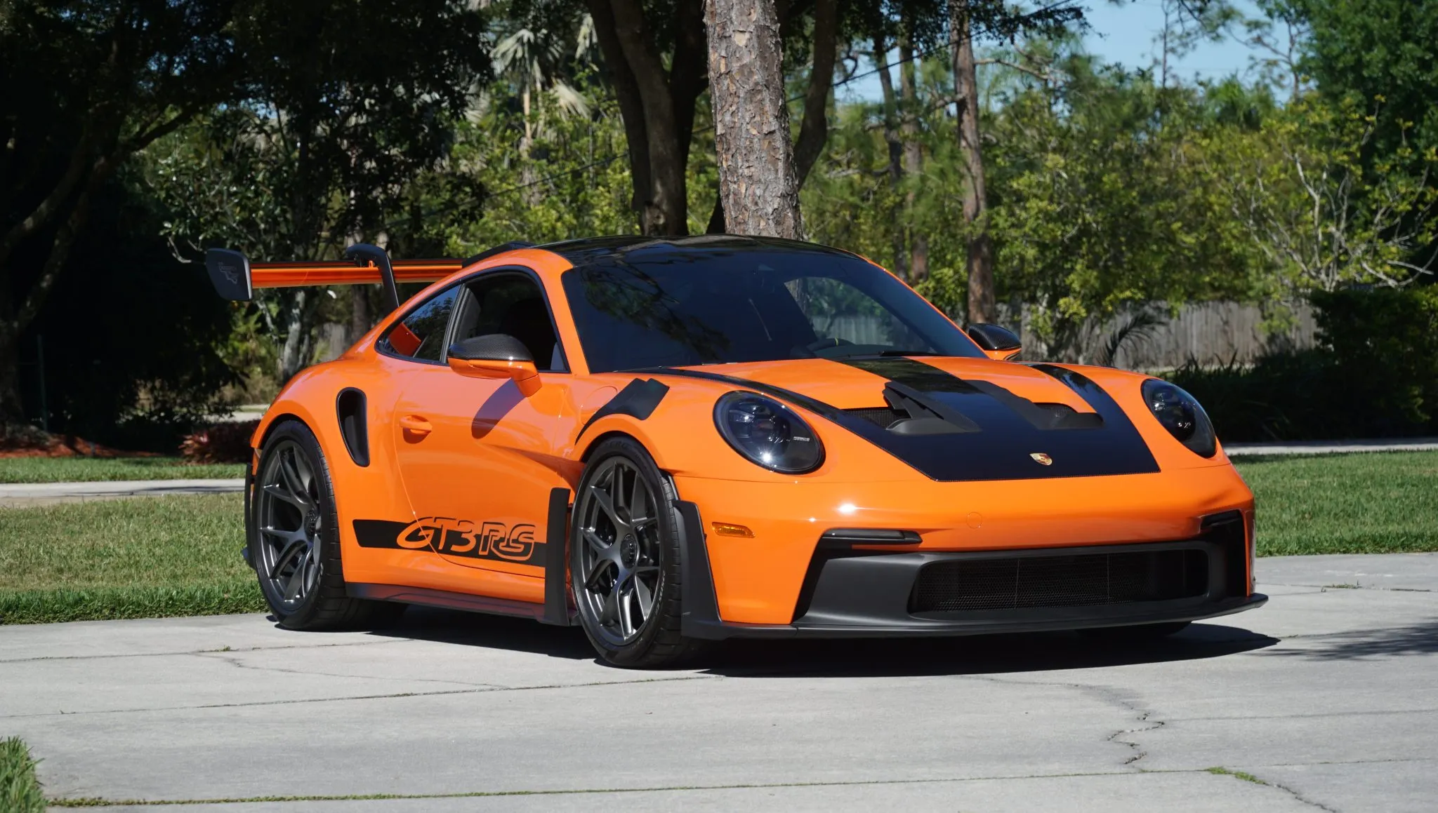 2024 Porsche 911 GT3 RS Weissach in Gulf Orange