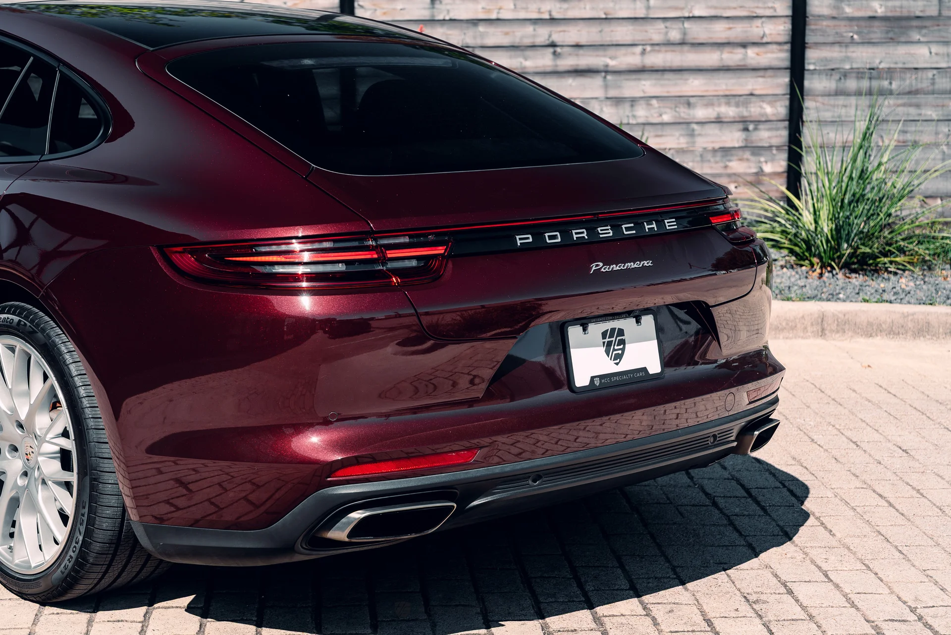 2019 Porsche Panamera in Burgundy Red Metallic 