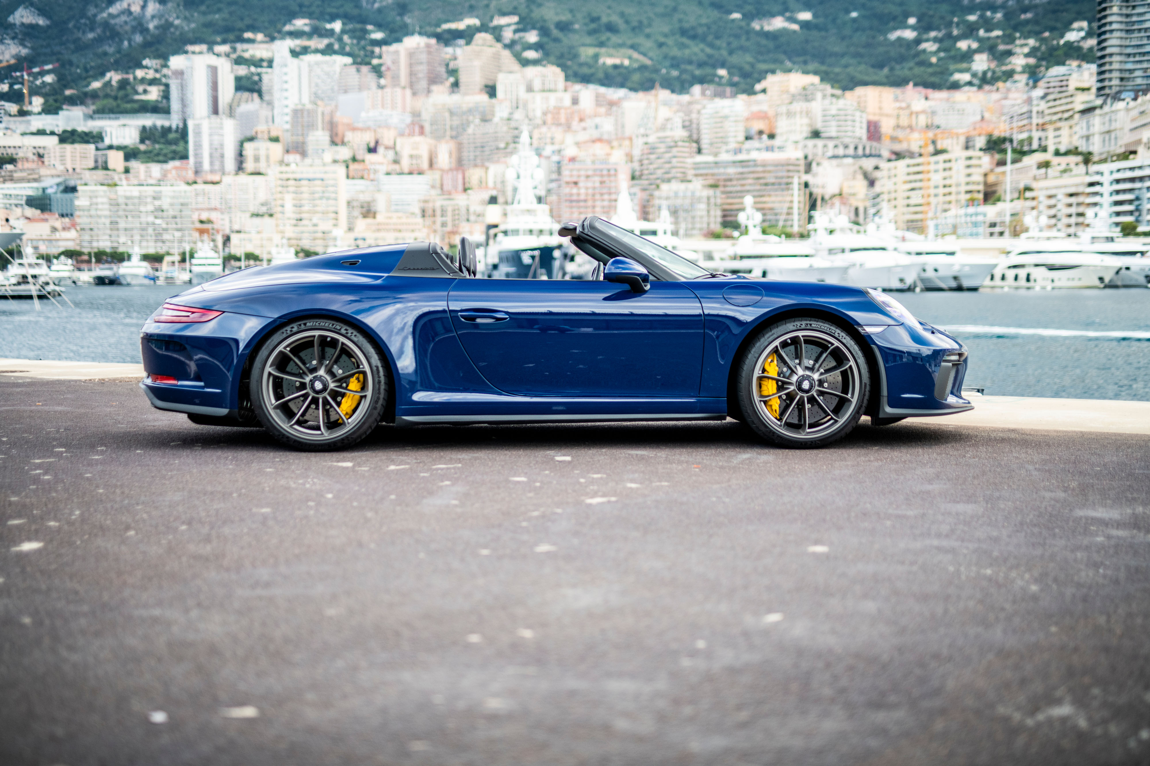 2019 Porsche 911 Speedster in Albert Blue