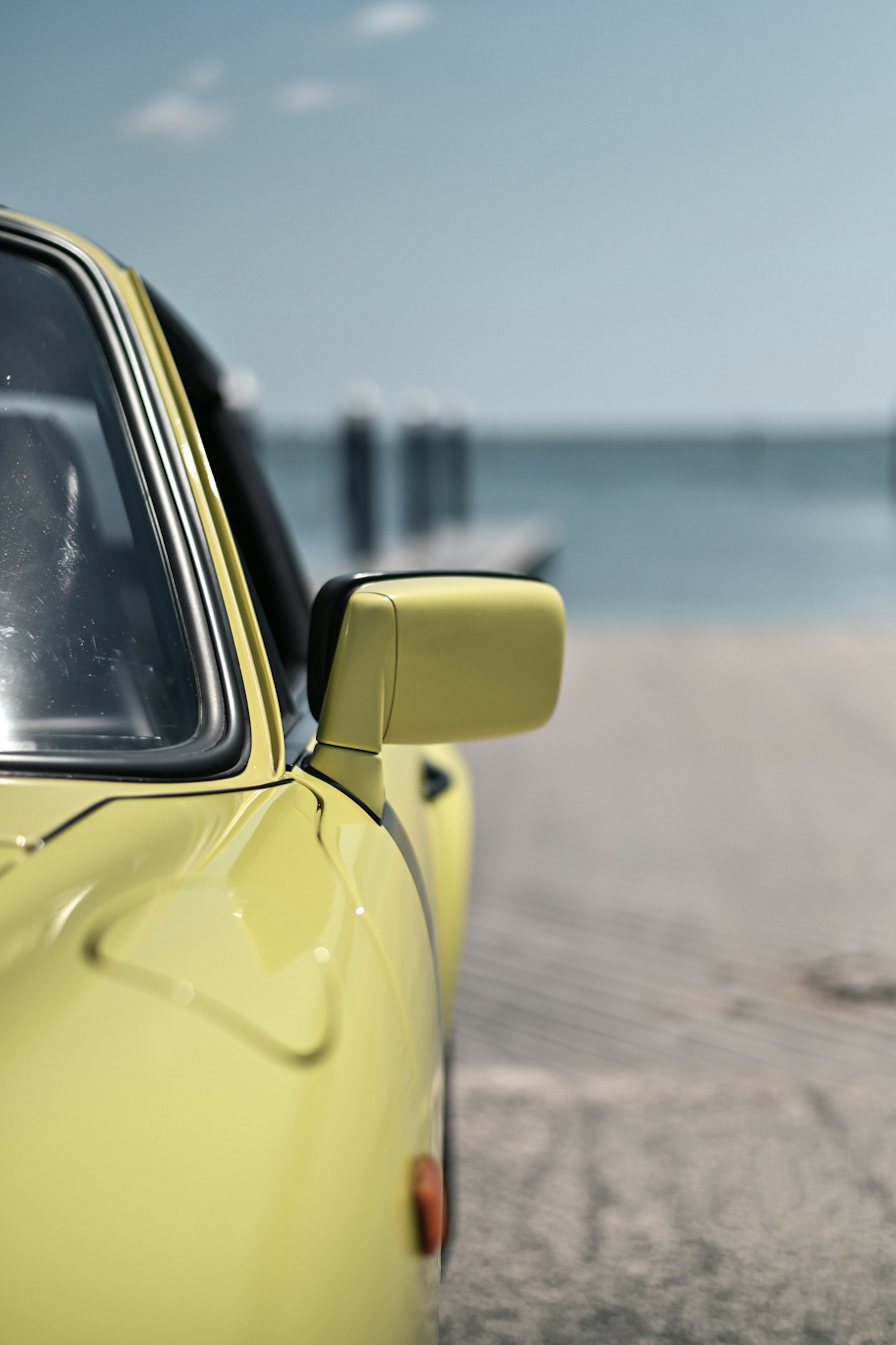 1987 Porsche 911 Carrera 3.2 Cabriolet in Summer Yellow