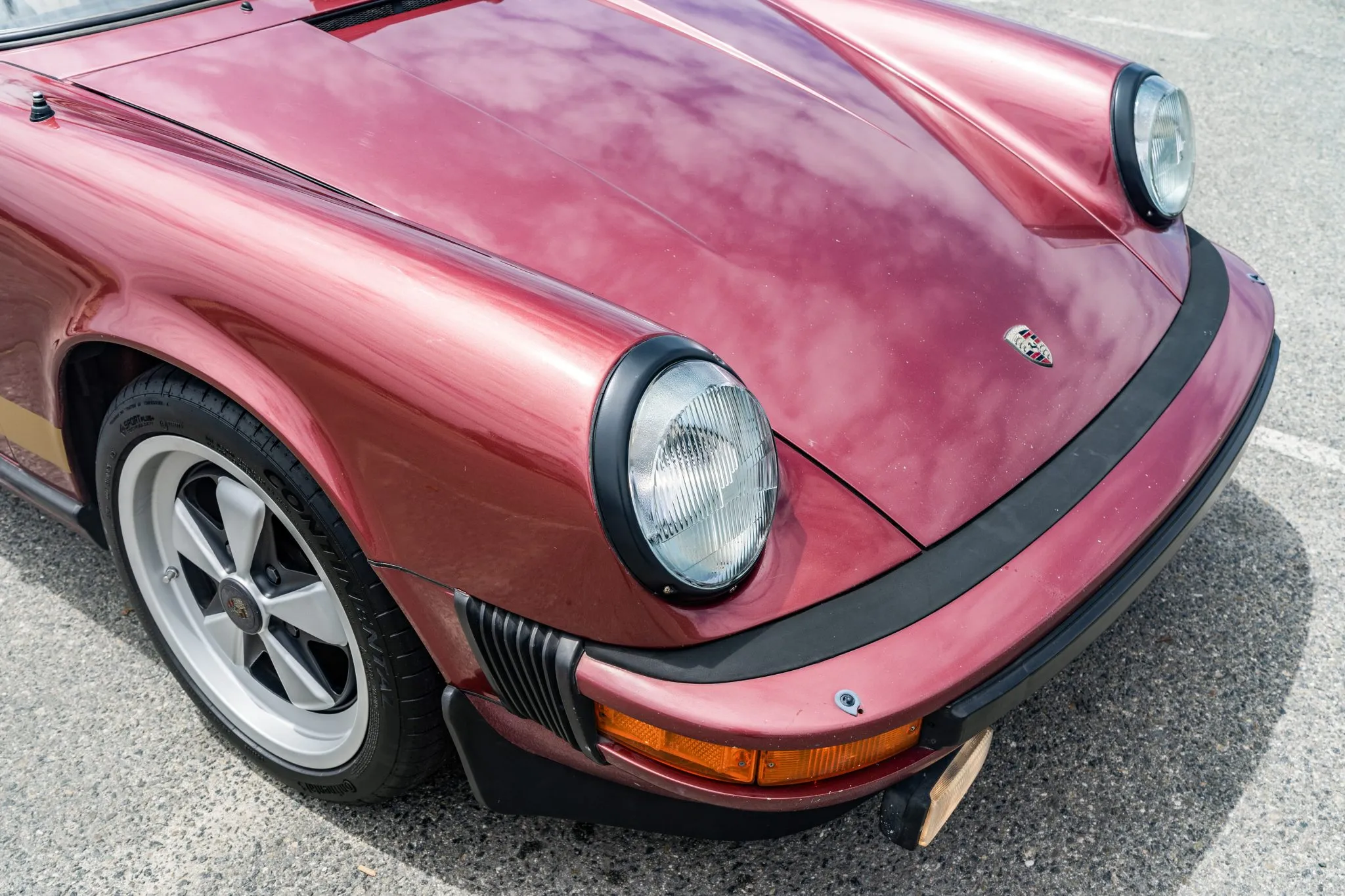 1982 Porsche 911SC Coupe in Wine Red Metallic