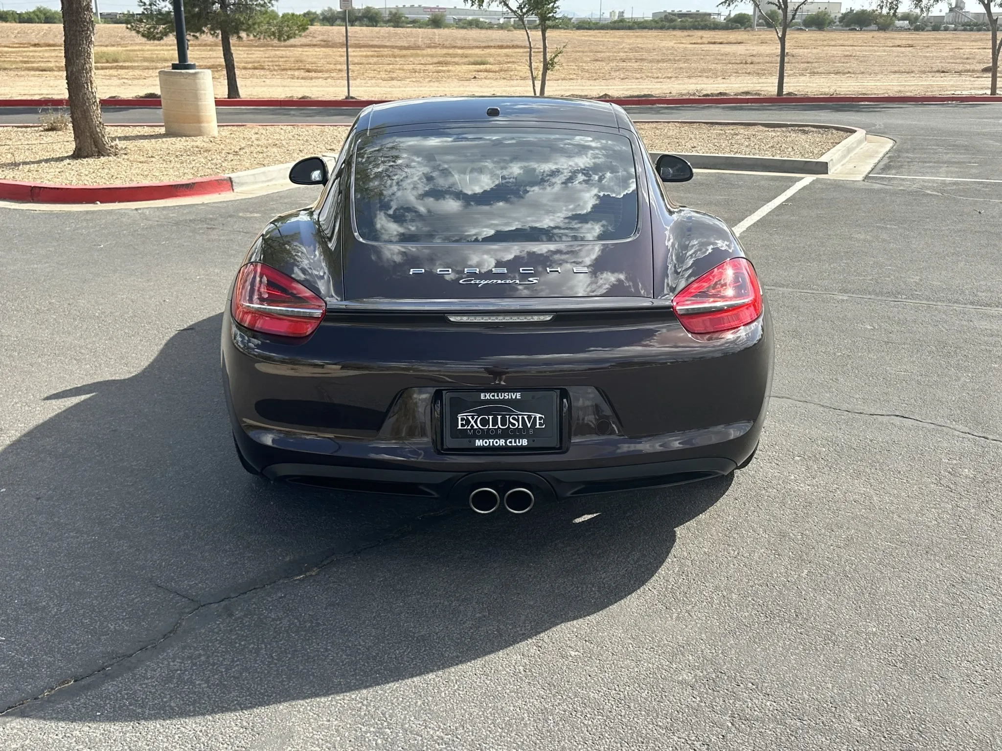 2014 Porsche Cayman S in Mahogany Metallic