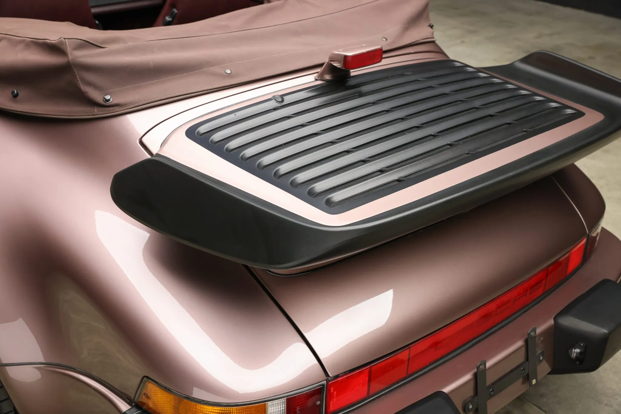 1987 Porsche 911 Carrera Cabriolet M491 in Cassis Red Metallic