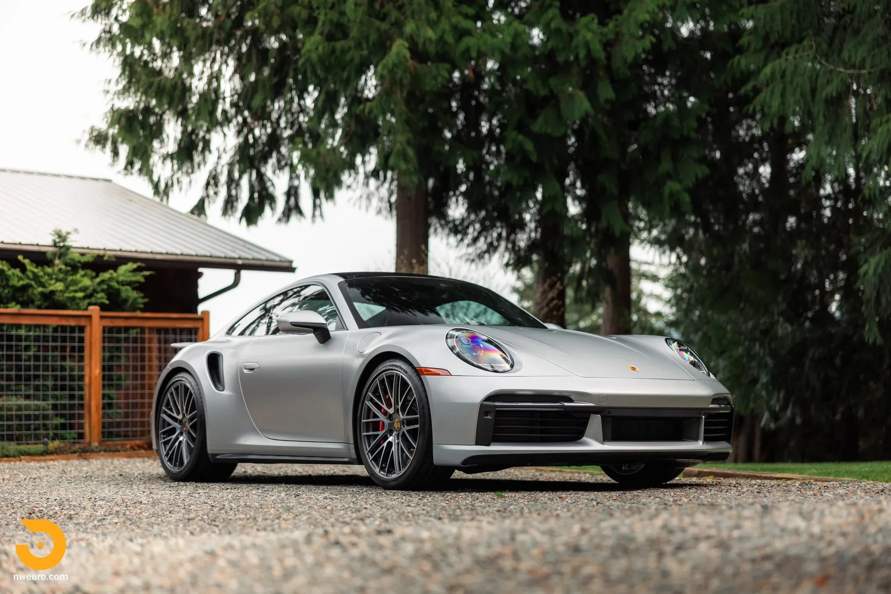 2021 Porsche 911 Turbo in GT Silver