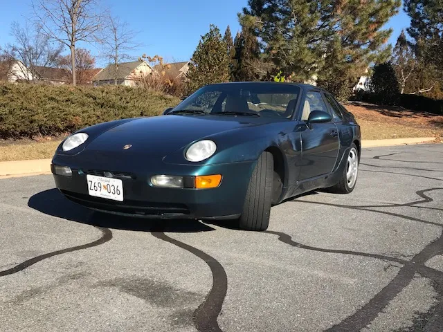 1993 Porsche 968 Coupe in Amazonas Green Metallic