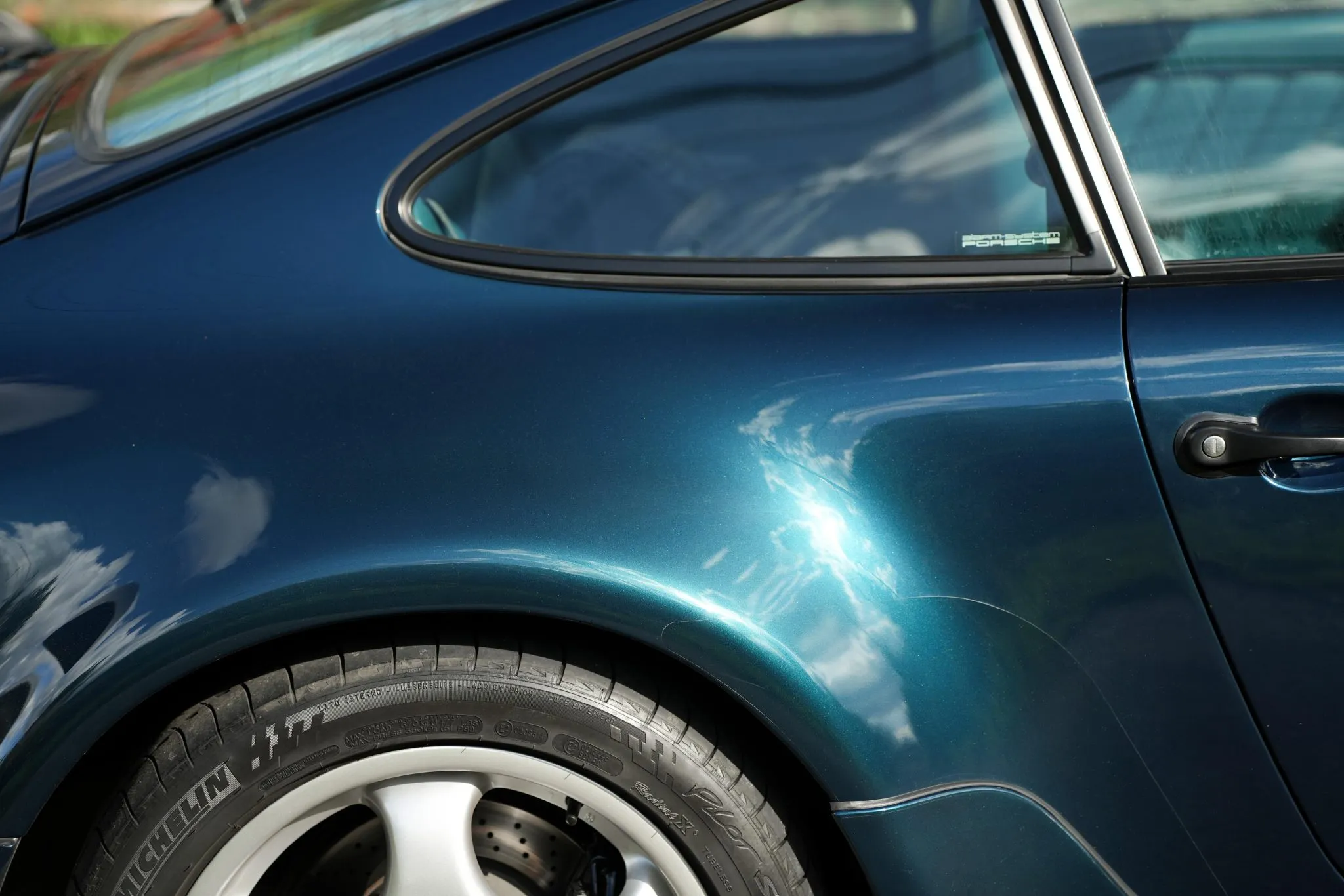 1991 Porsche 911 Turbo in Amazonas Green Metallic