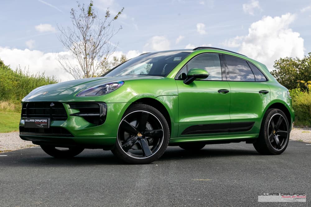 2020 Porsche Macan S in Mamba Green Metallic