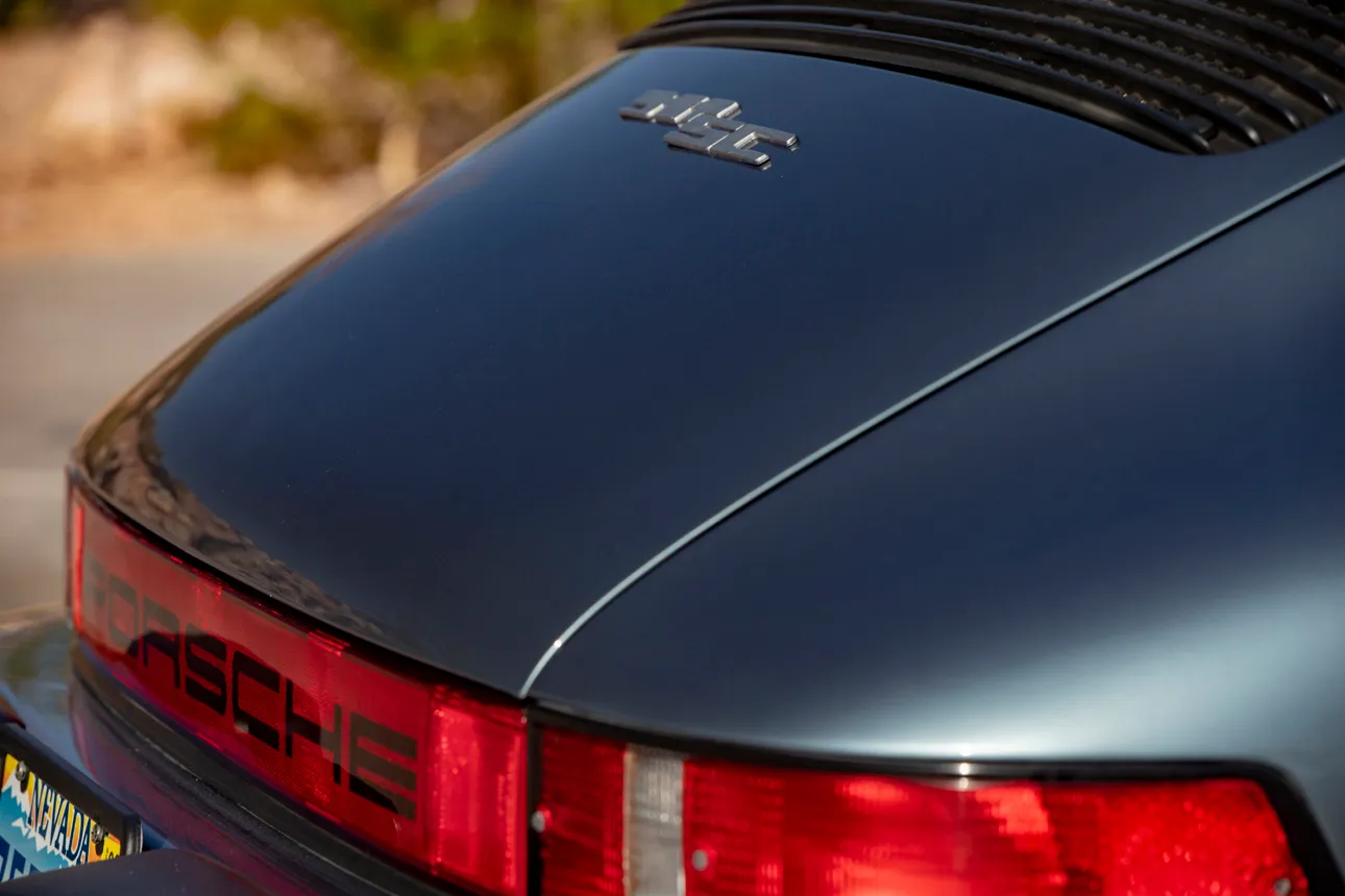 1983 Porsche 911SC Targa in Pacific Blue Metallic