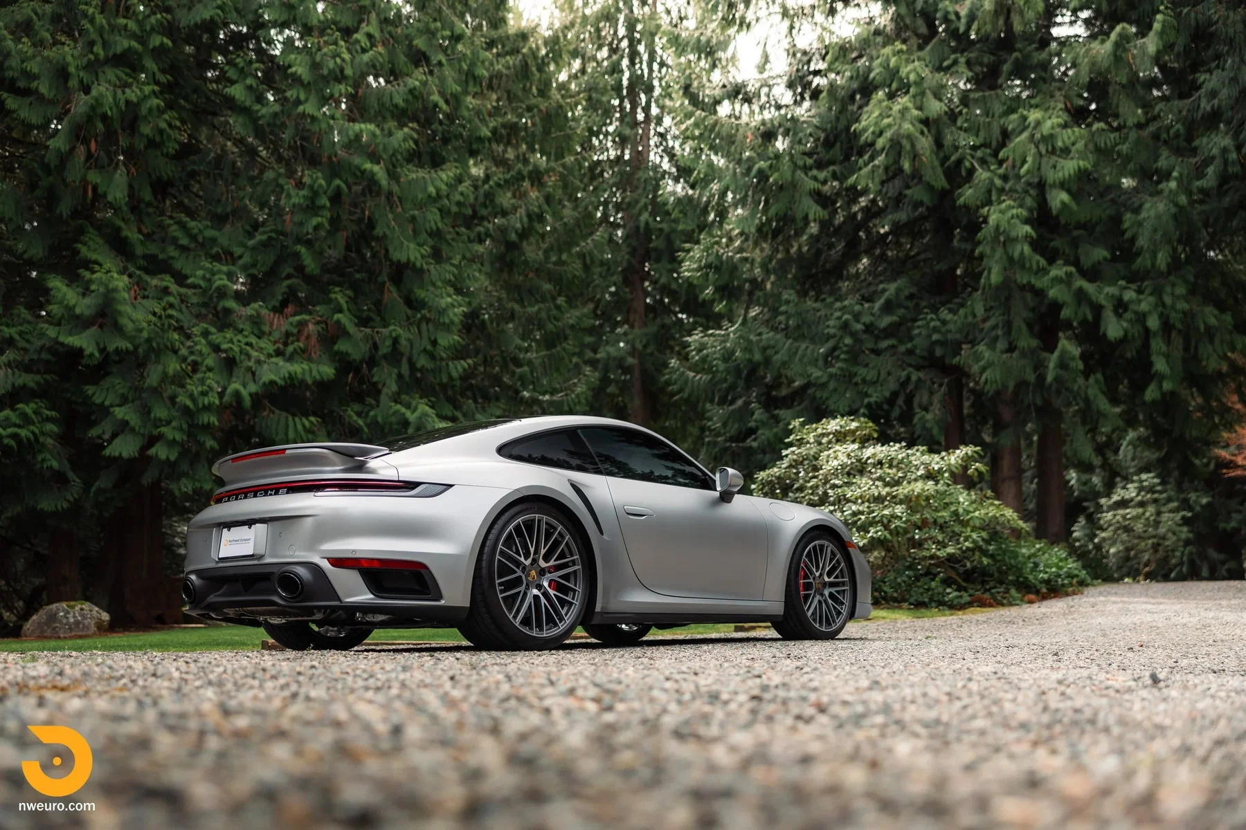 2021 Porsche 911 Turbo in GT Silver