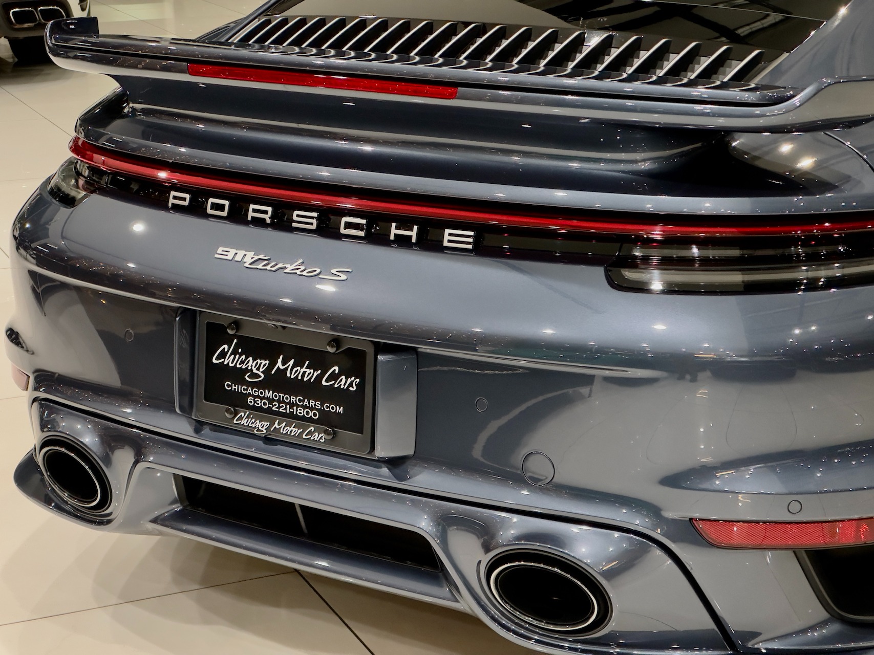 2022 Porsche 911 Turbo S Coupe in Yachting Blue Metallic 