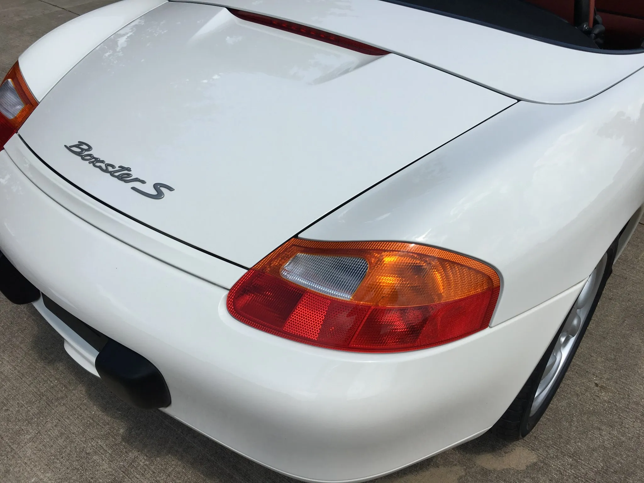 2000 Porsche Boxster S in Biarritz White