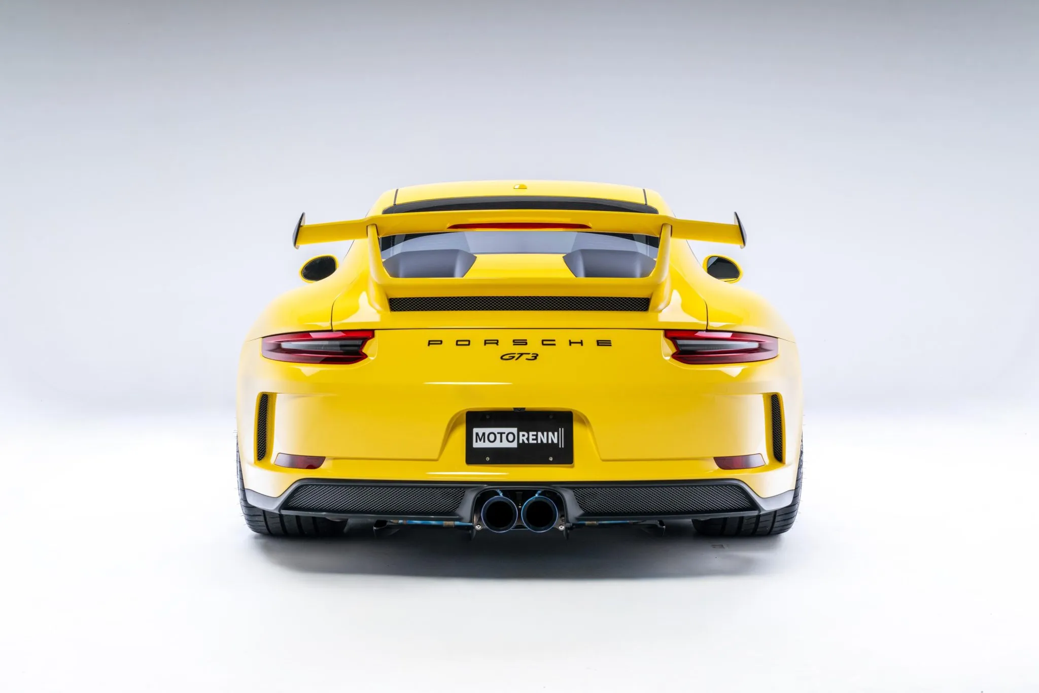 2018 Porsche 911 GT3 in Racing Yellow